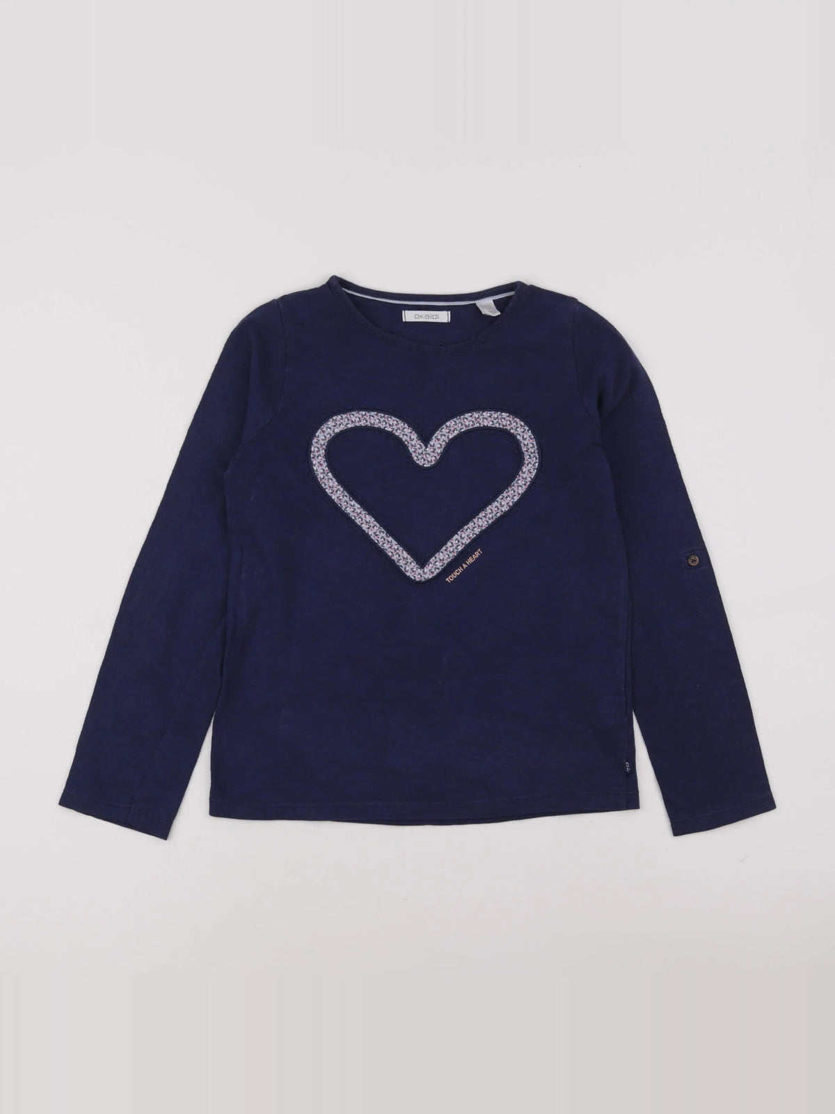 Okaidi - tee-shirt bleu - 10 ans
