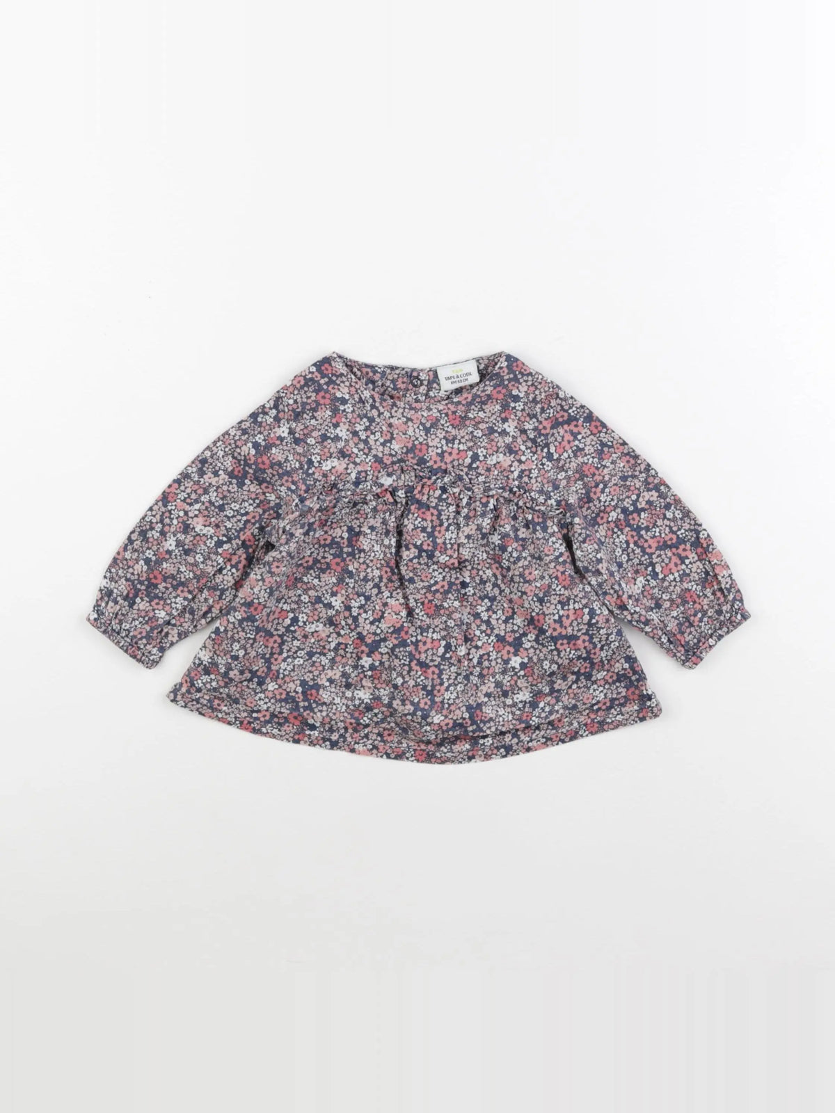 Tape à l'oeil - blouse bleu - 6 mois