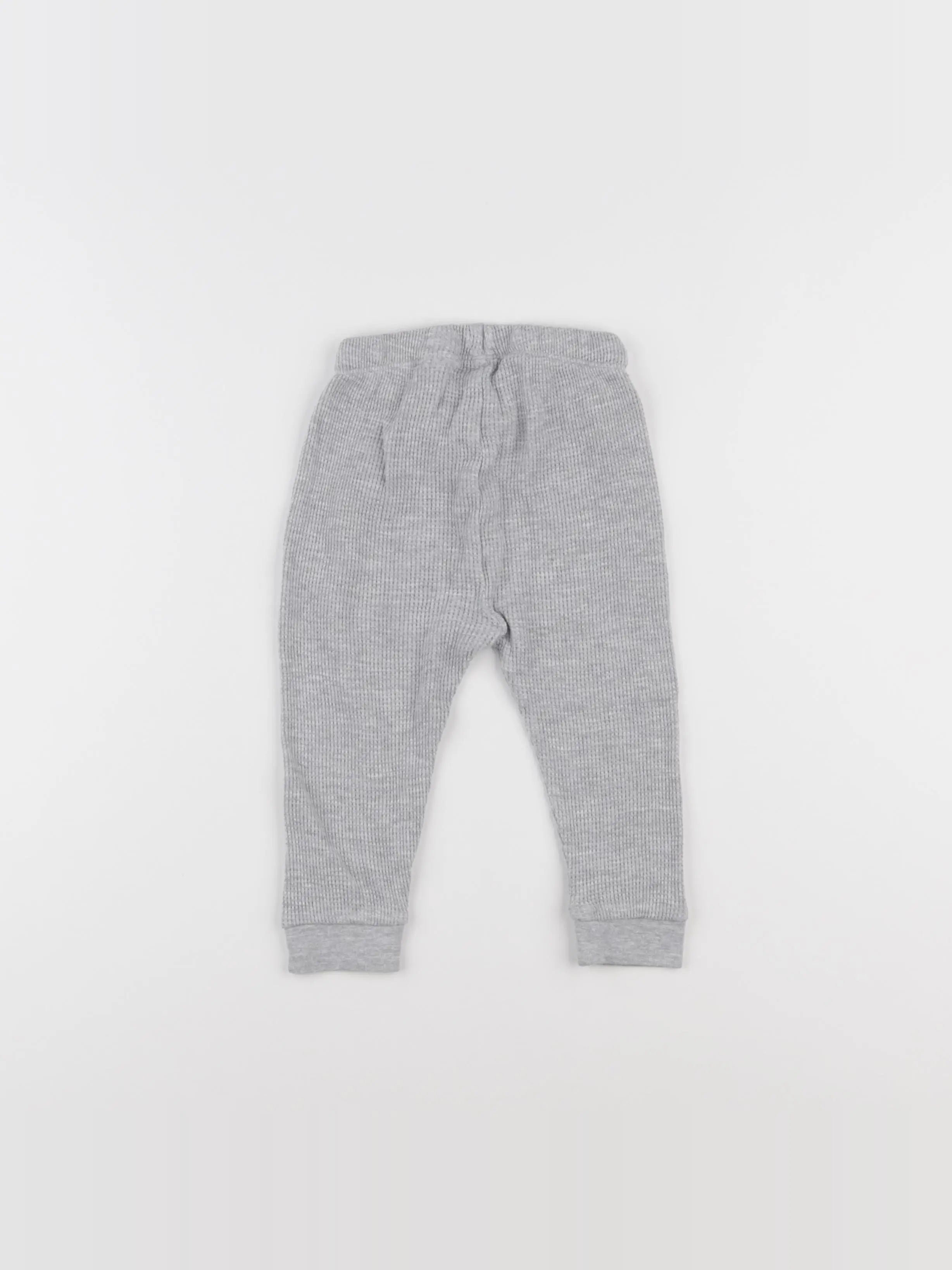 H&M - pantalon gris - 9/12 mois
