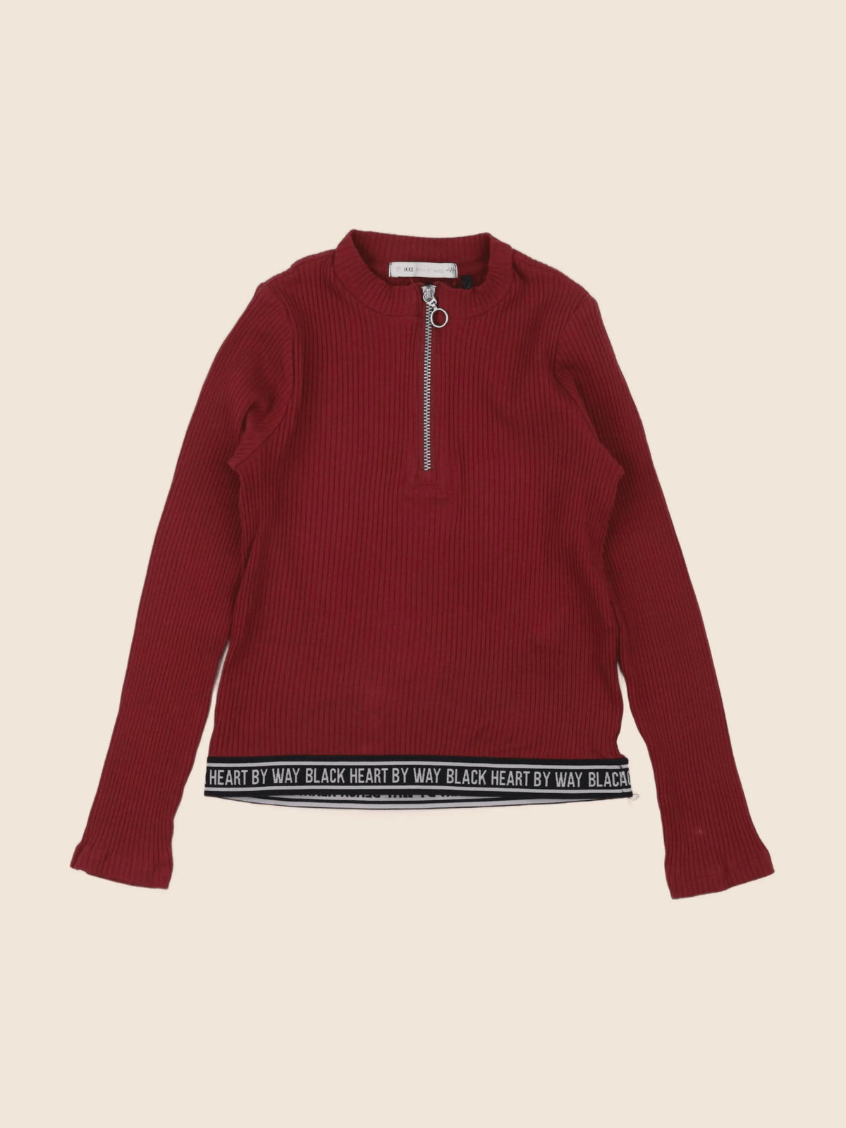 IKKS - tee-shirt rouge - 8 ans