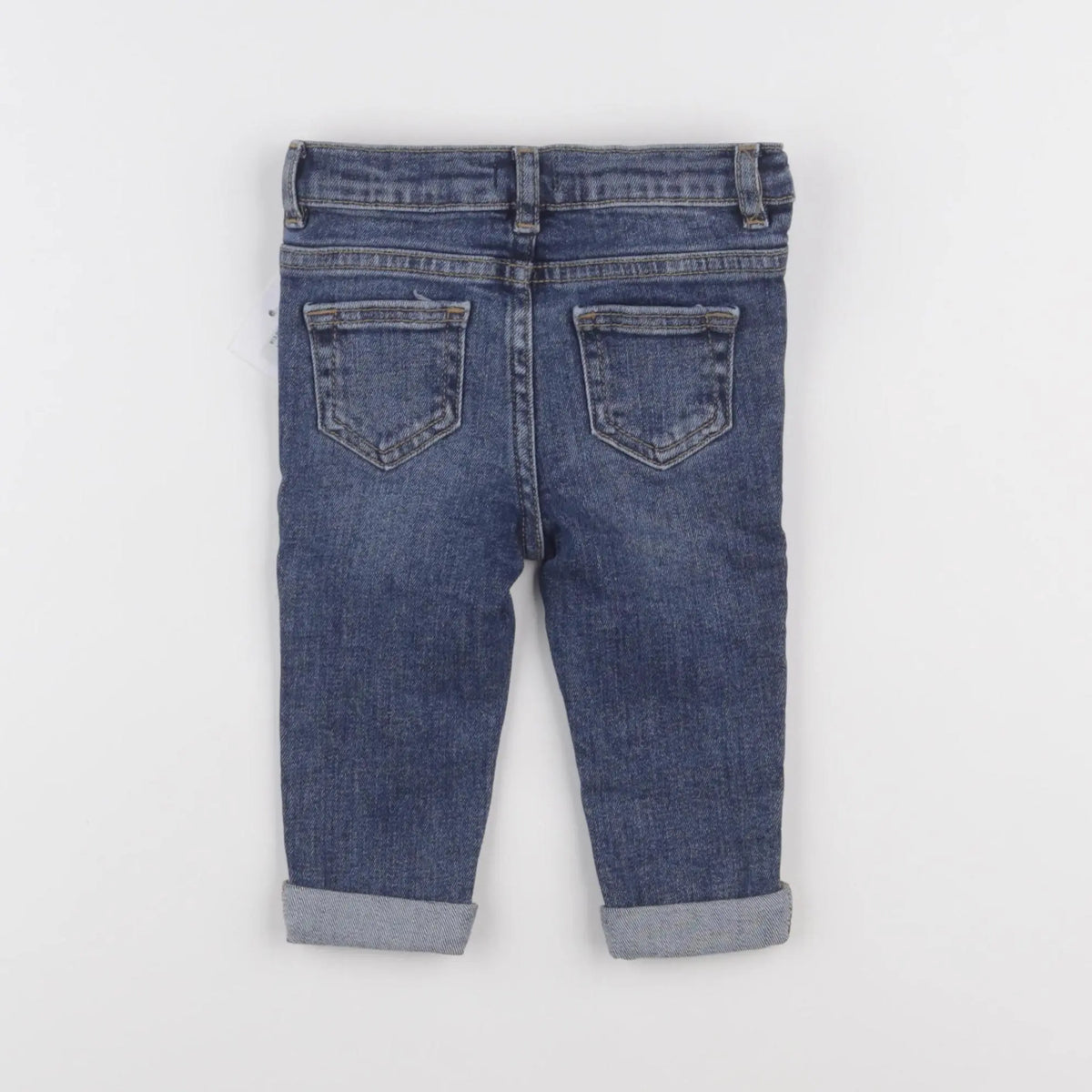 Vertbaudet - jean bleu - 9 mois