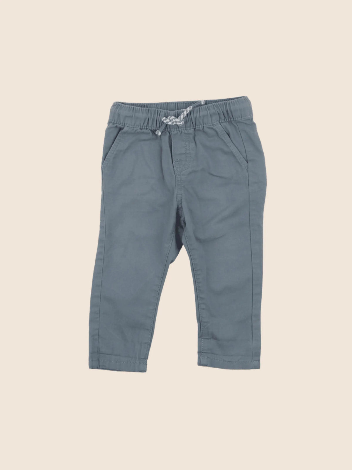 Vertbaudet - pantalon bleu - 9 mois