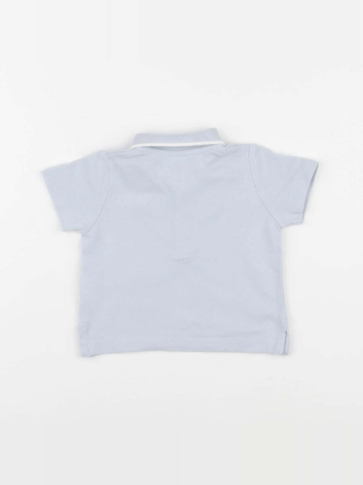 Boutchou - polo bleu - 6 mois