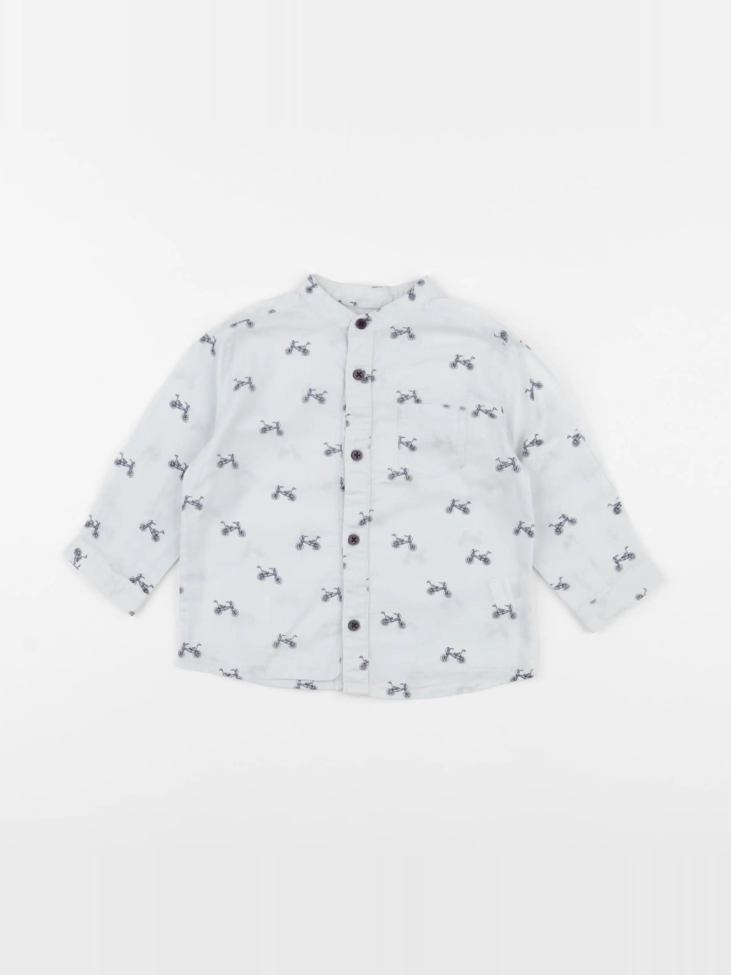 Boutchou - chemise multicolore - 9 mois
