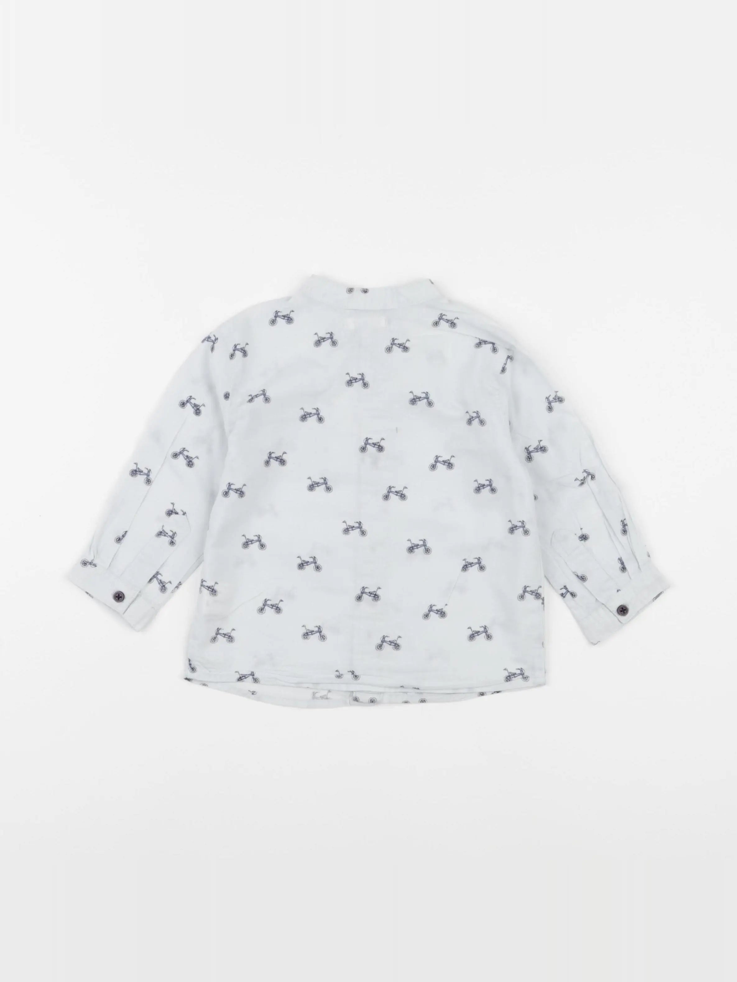 Boutchou - chemise multicolore - 9 mois