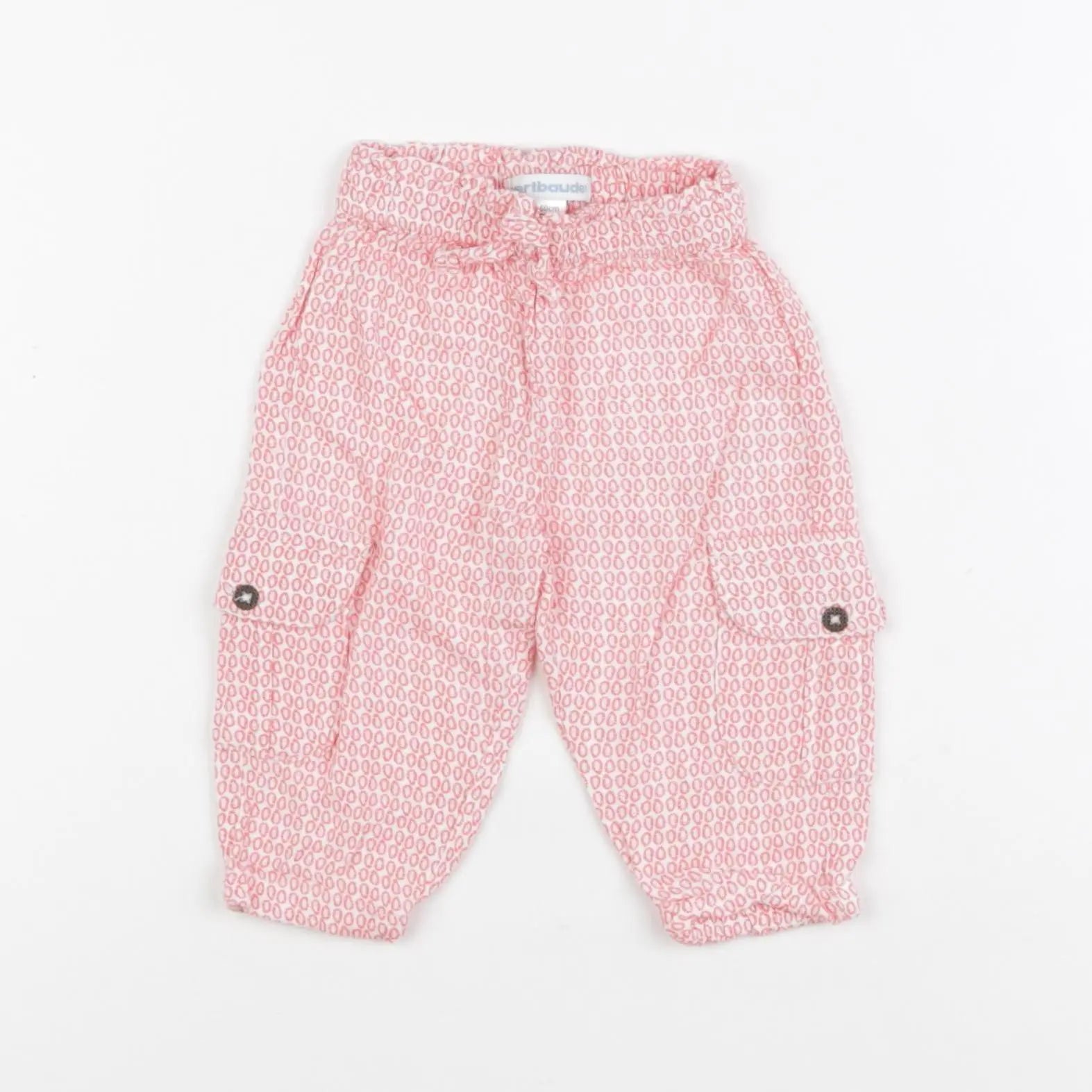 Vertbaudet - pantalon rose - 3 mois