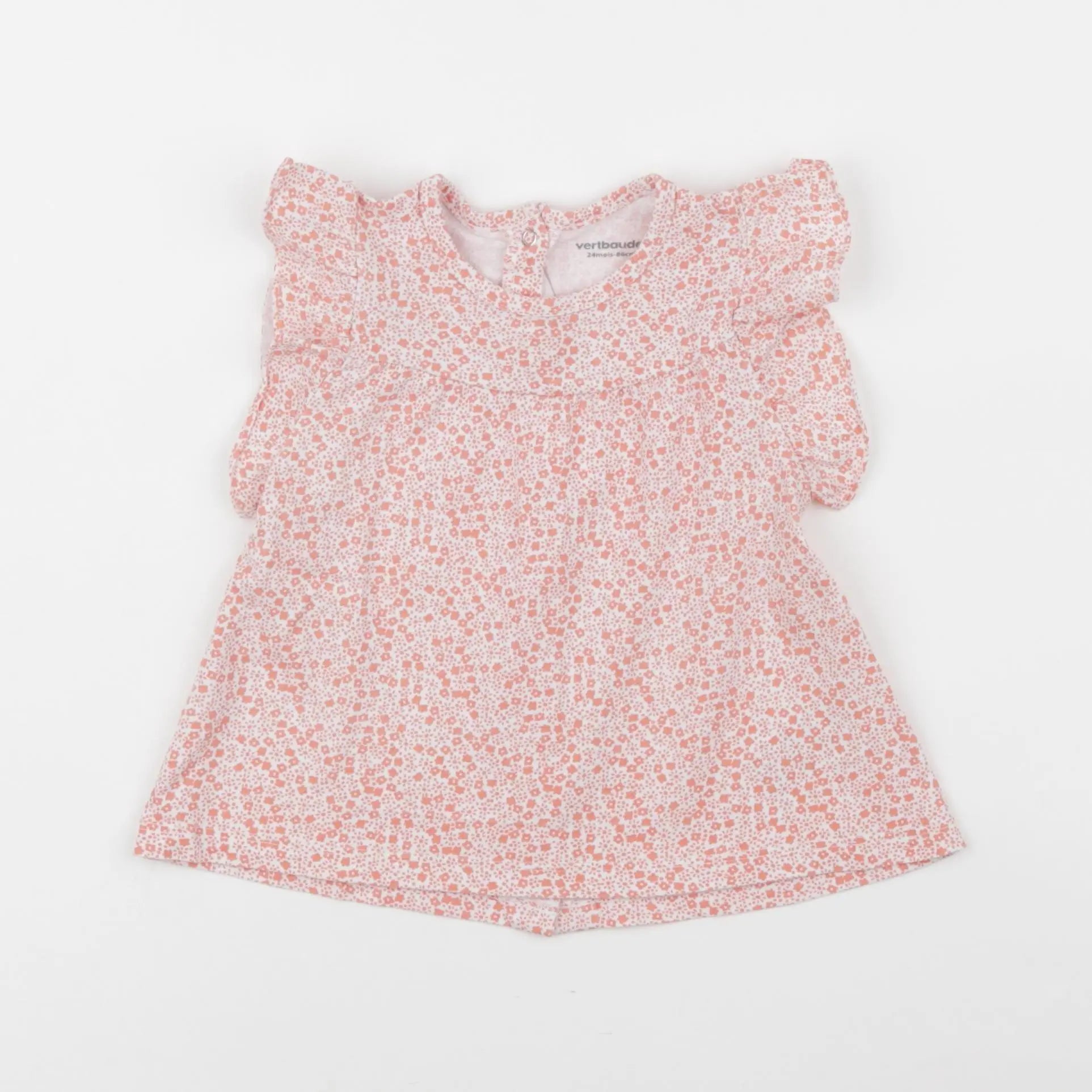 Vertbaudet - tee-shirt rose - 24 mois
