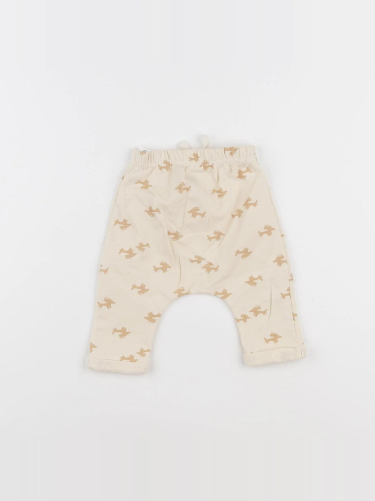Petit Bateau - sarouel beige - 3 mois