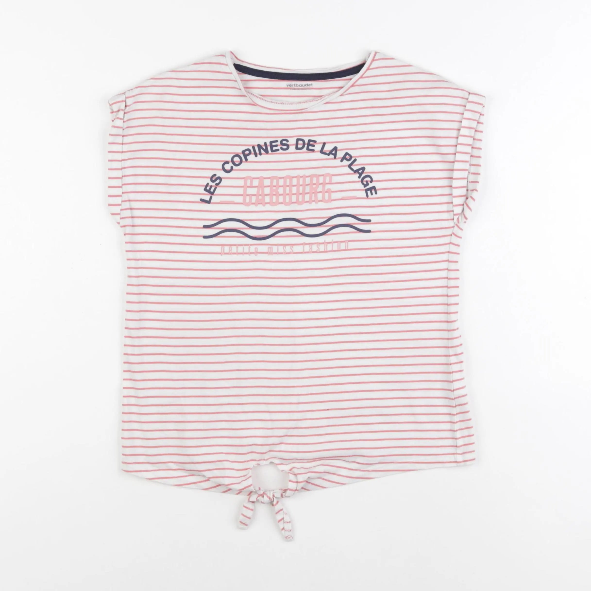 Vertbaudet - tee-shirt rose - 10 ans