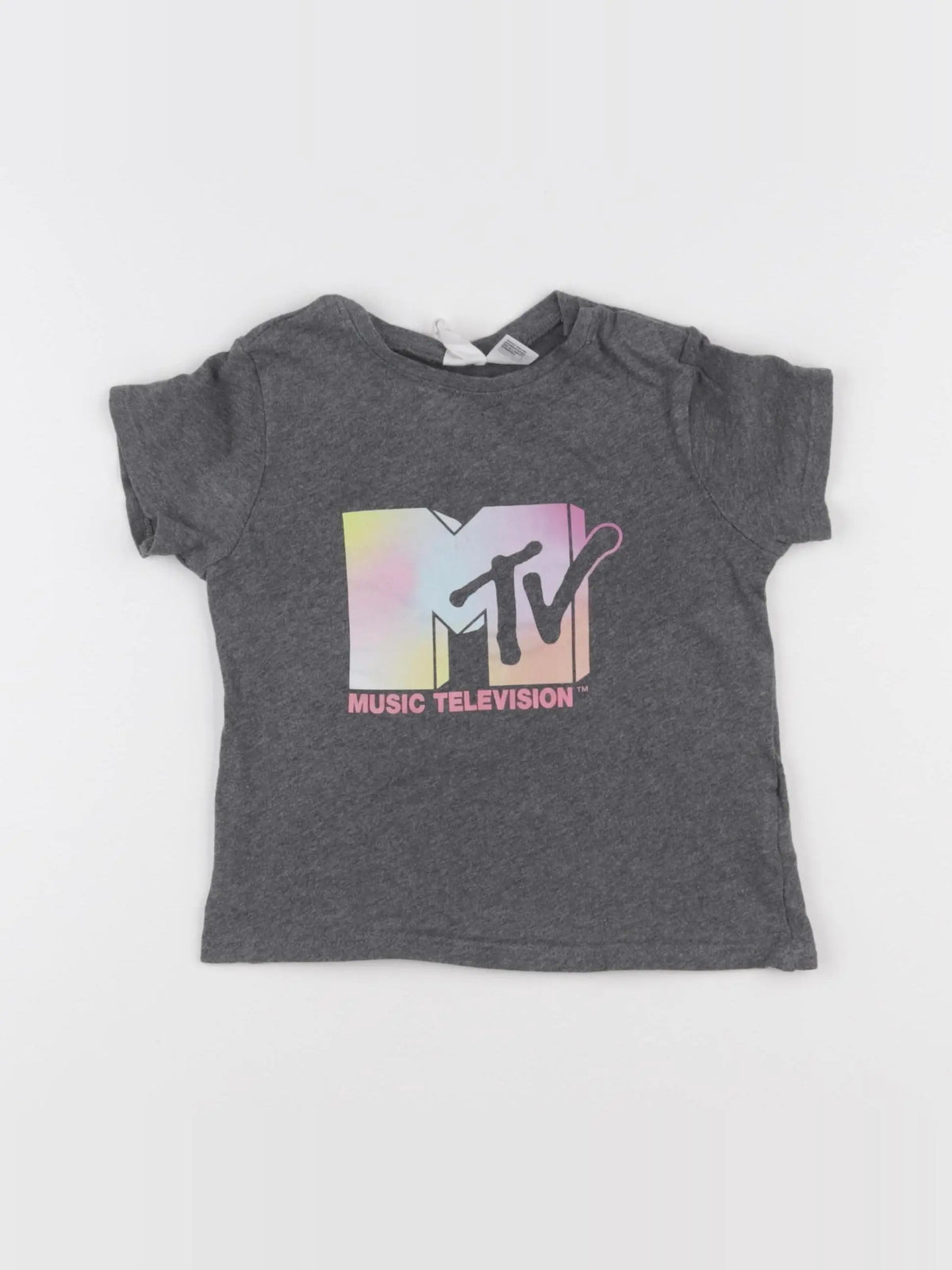 H&M - tee-shirt gris - 18/24 mois