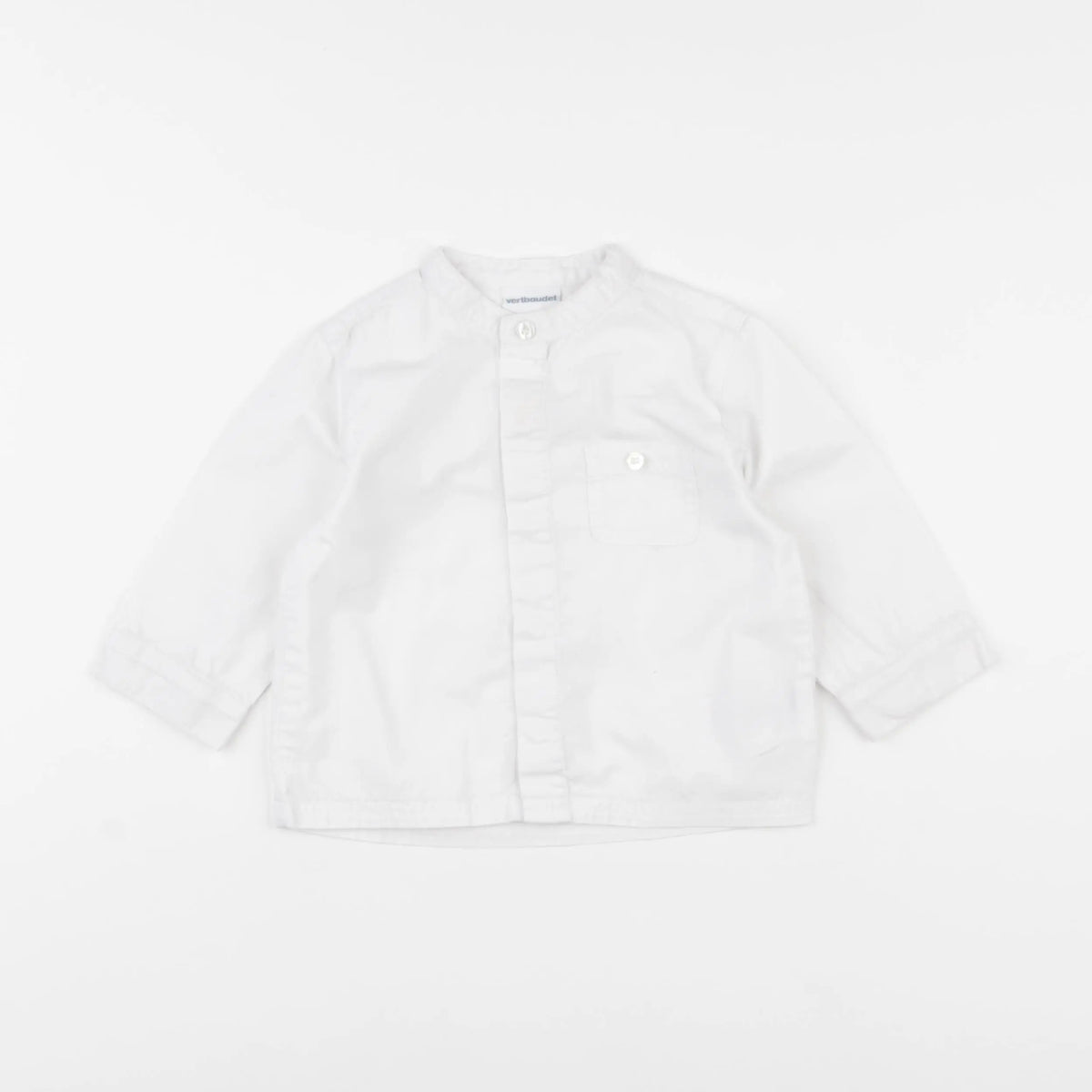 Vertbaudet - chemise blanc - 12 mois