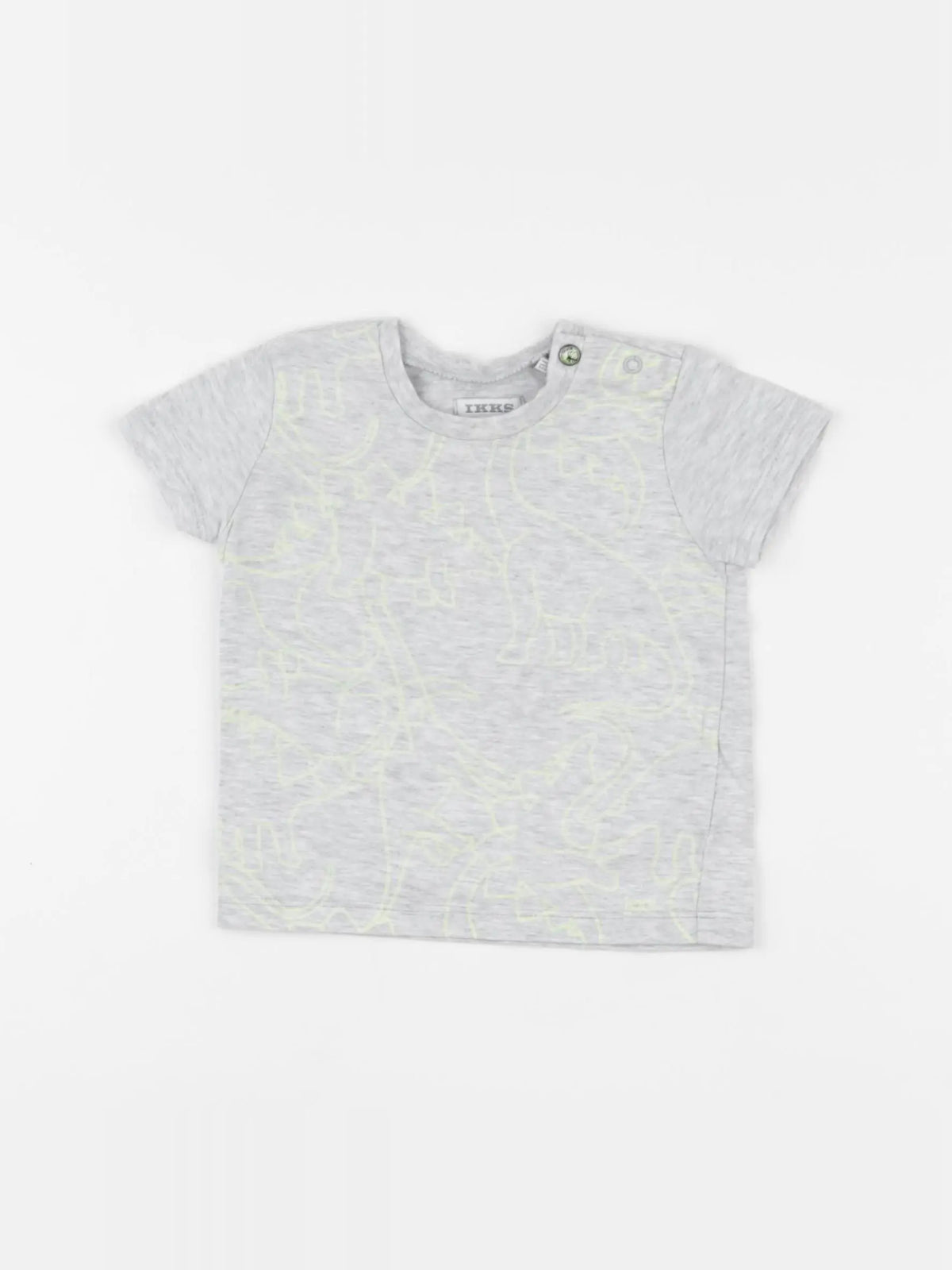IKKS - tee-shirt gris - 6 mois