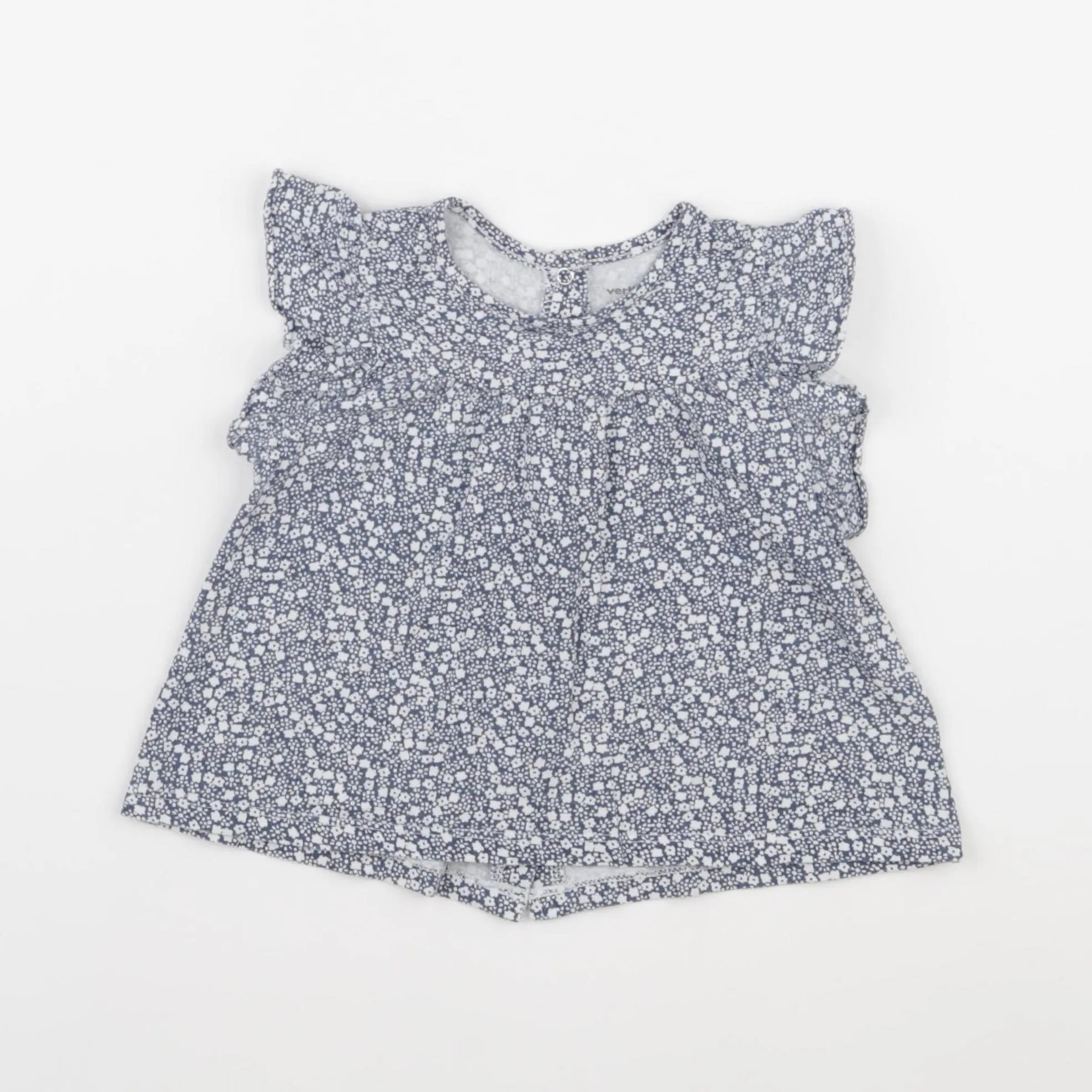 Vertbaudet - tee-shirt bleu - 18 mois