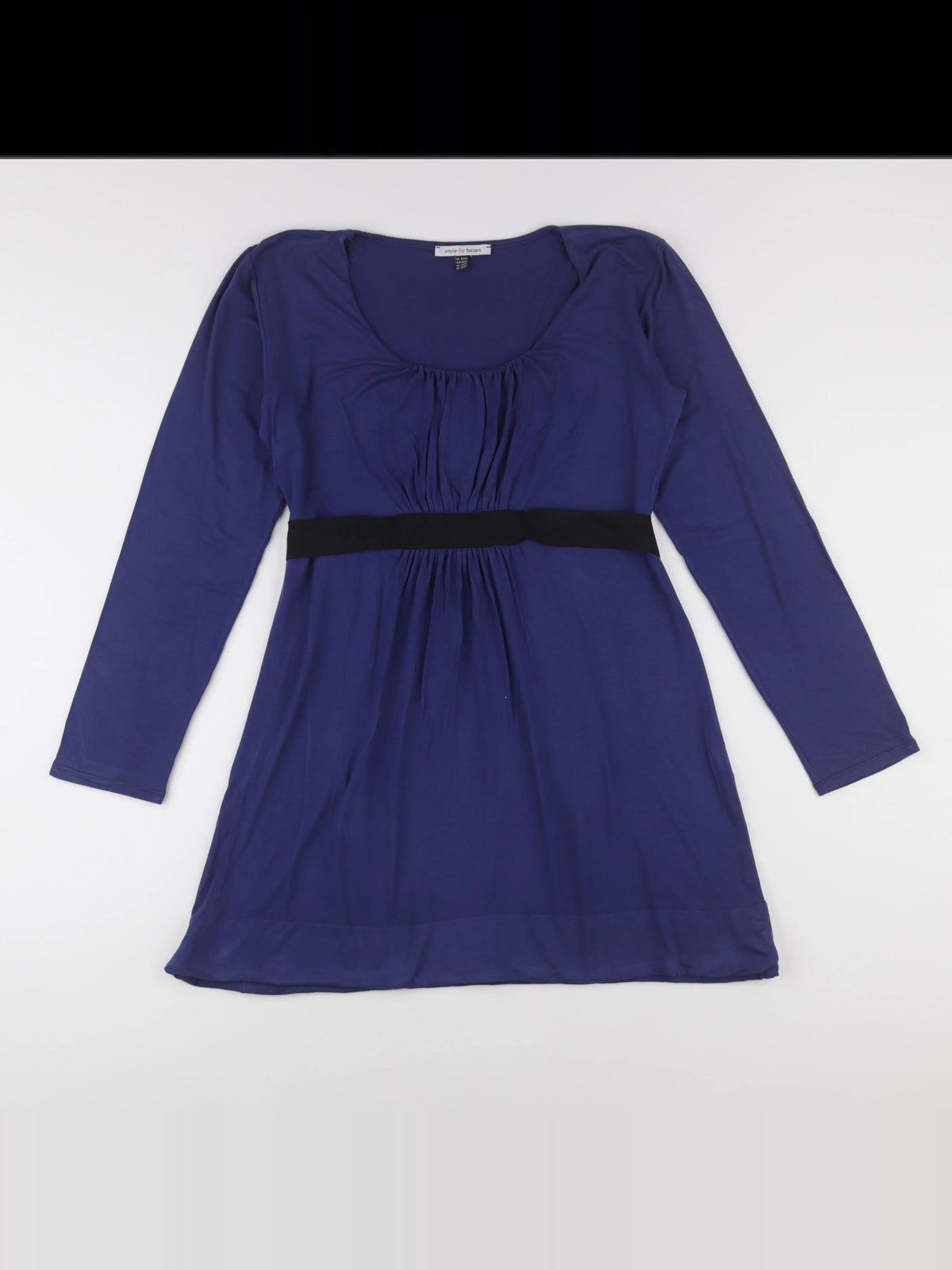 Envie de fraise - robe grossesse bleu - 42 à 44