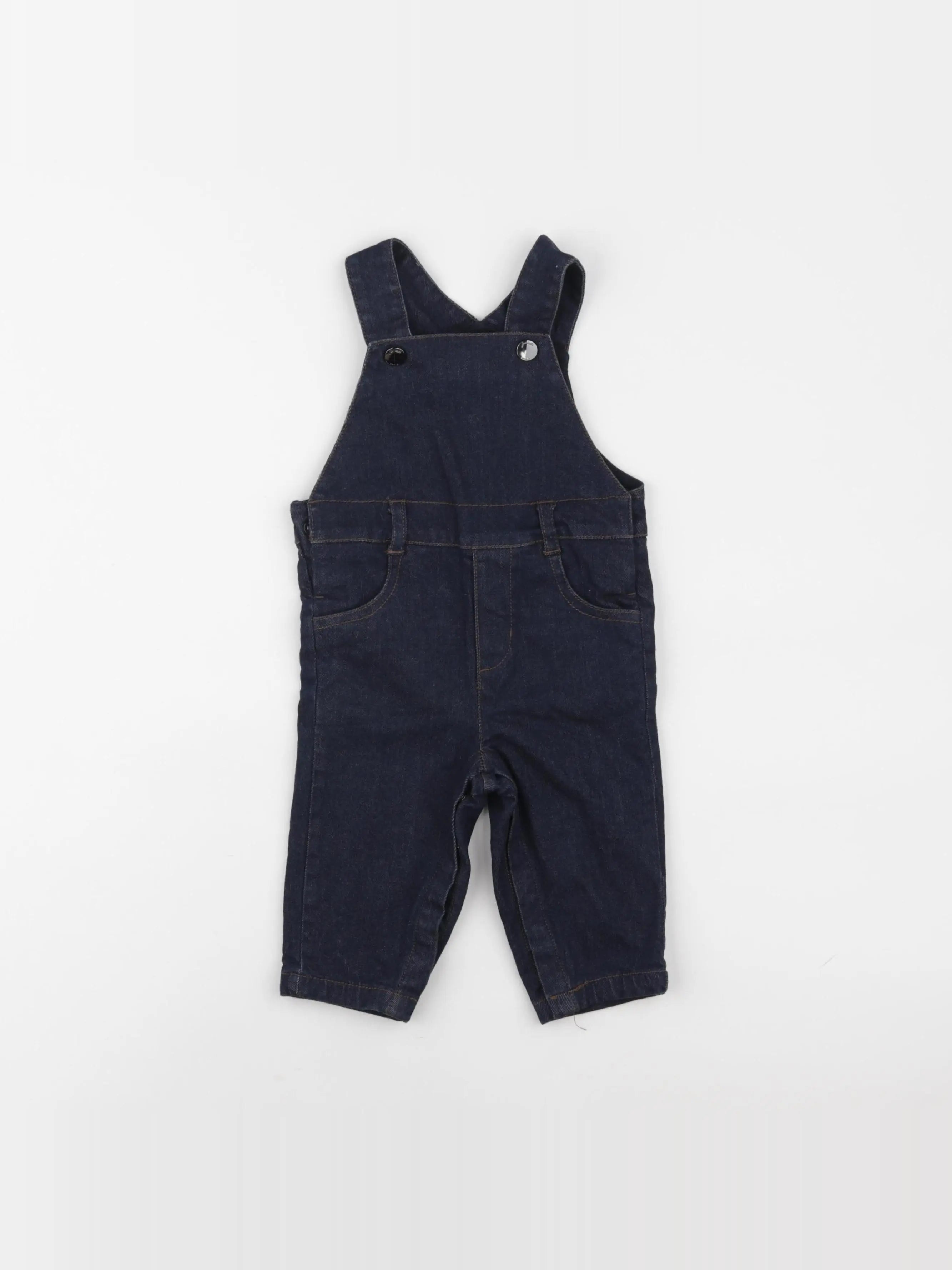 Jacadi - salopette bleu - 6 mois