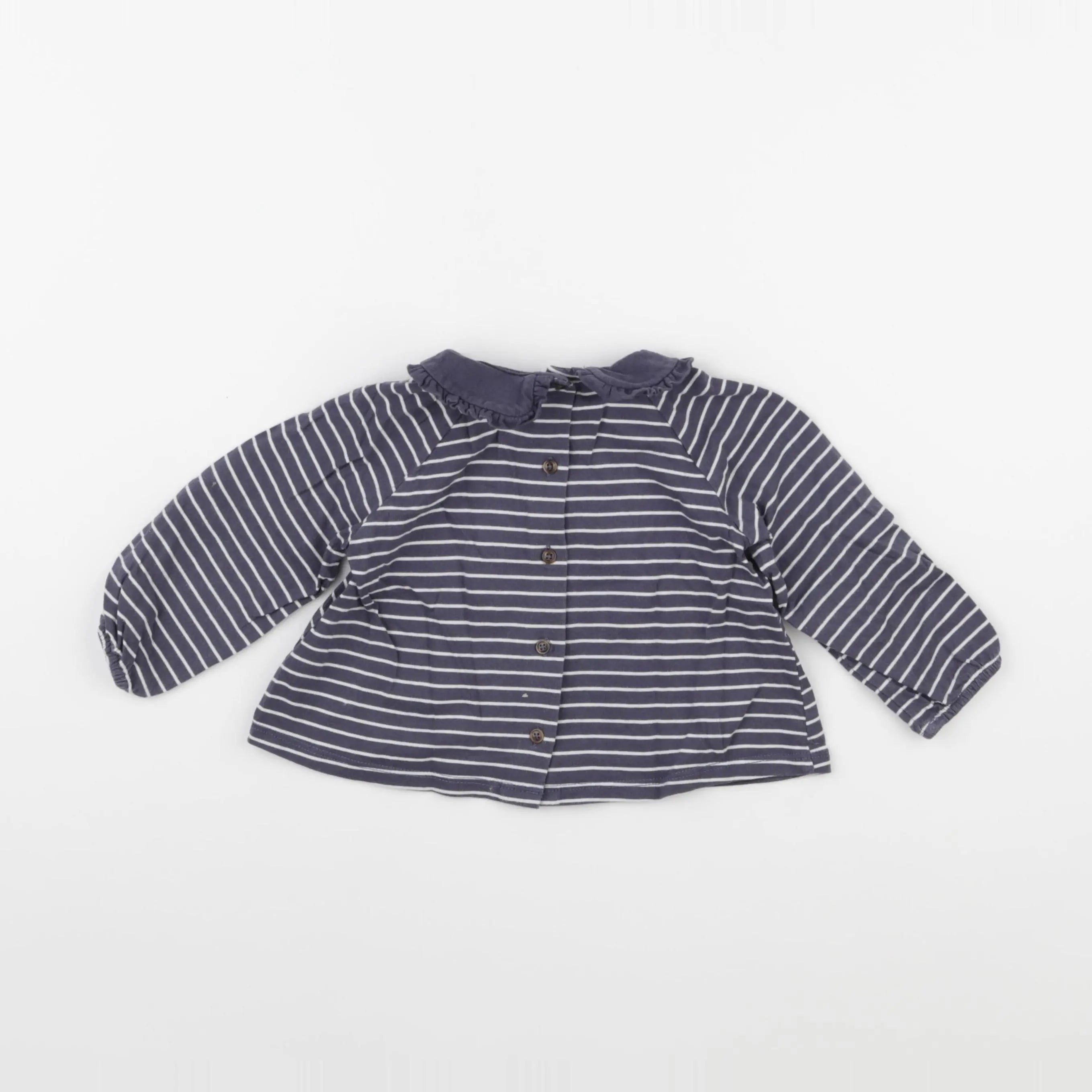 Vertbaudet - tee-shirt gris - 12 mois