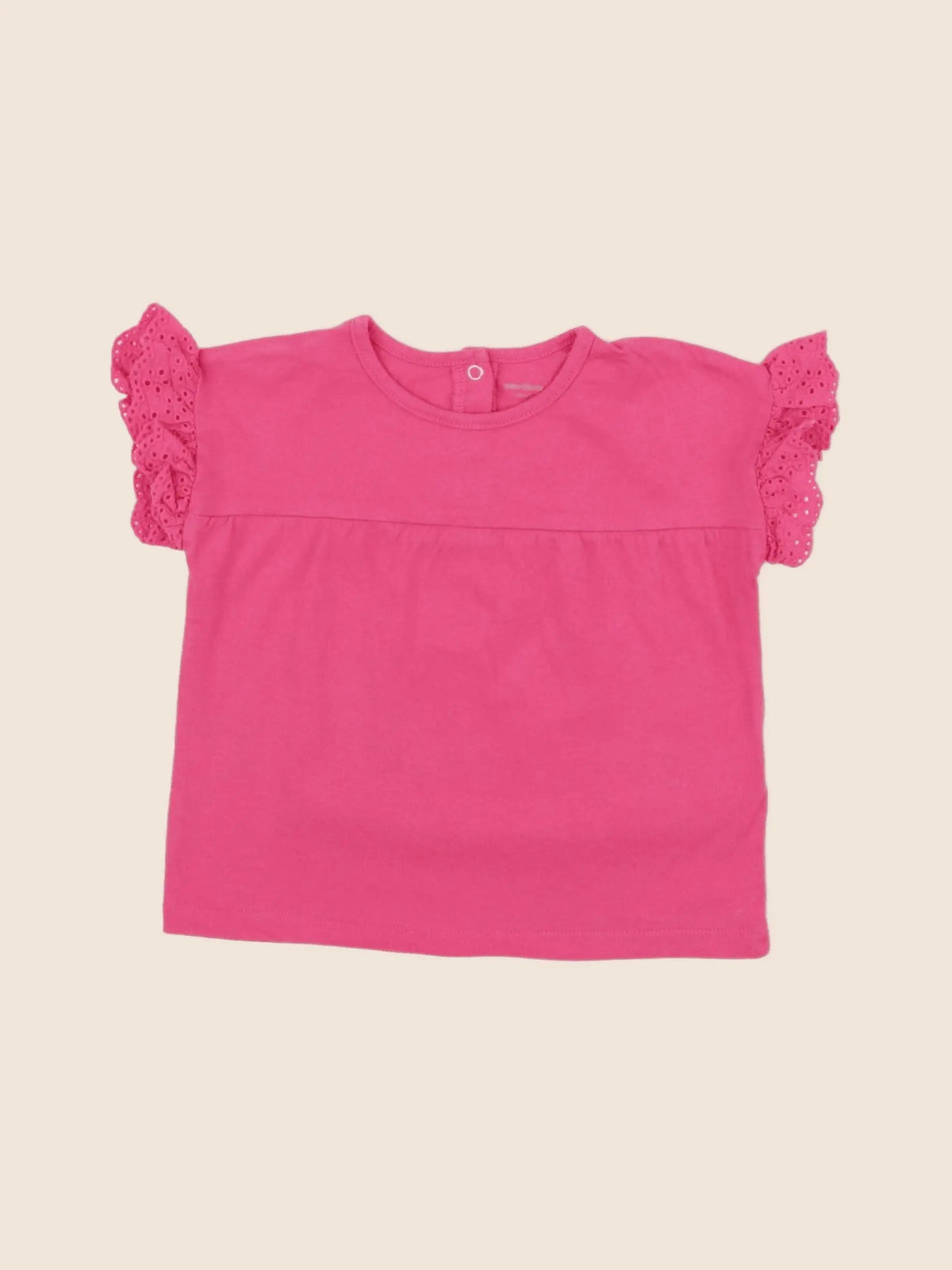 Vertbaudet - tee-shirt rose - 18 mois