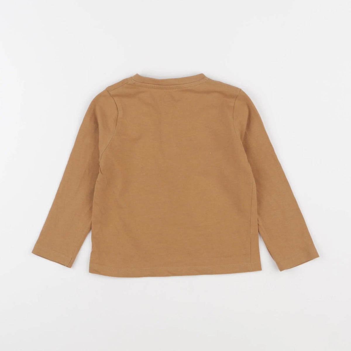 Vertbaudet - tee-shirt marron - 24 mois