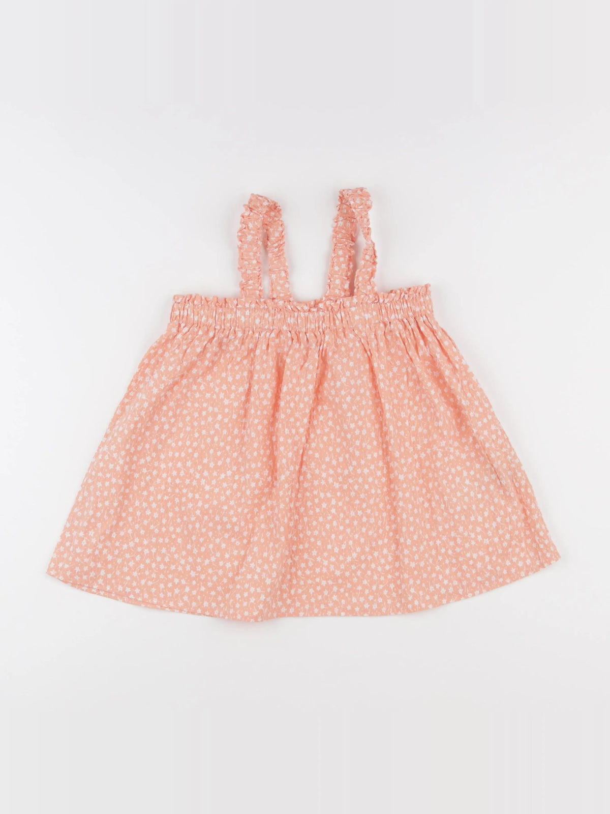 Uniqlo - blouse orange - 7/8 ans
