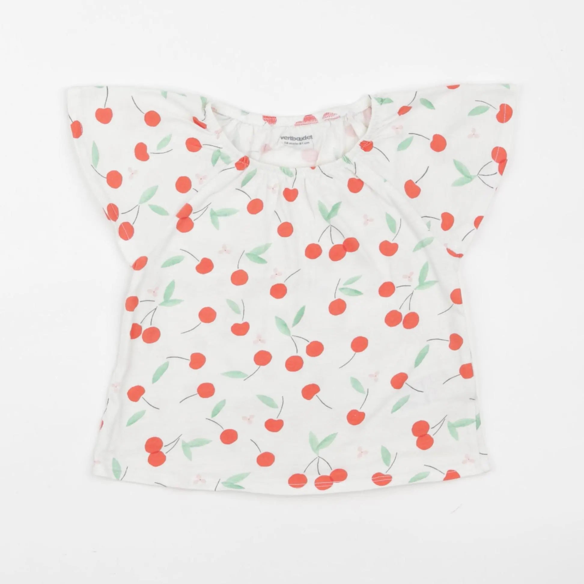 Vertbaudet - tee-shirt multicolore - 18 mois