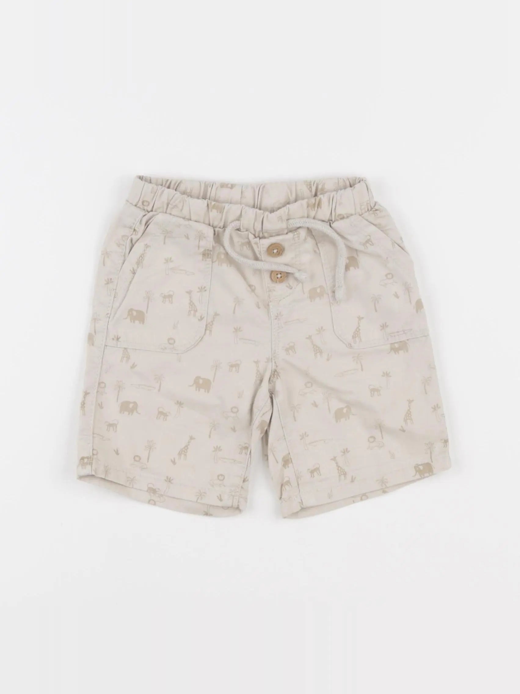 Tape à l'oeil - short beige - 6 mois