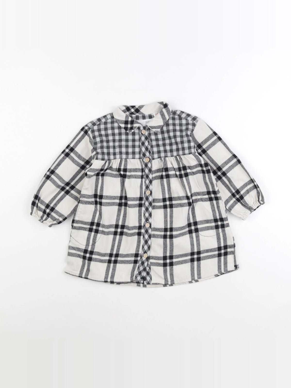 Zara - robe noir - 18/24 mois