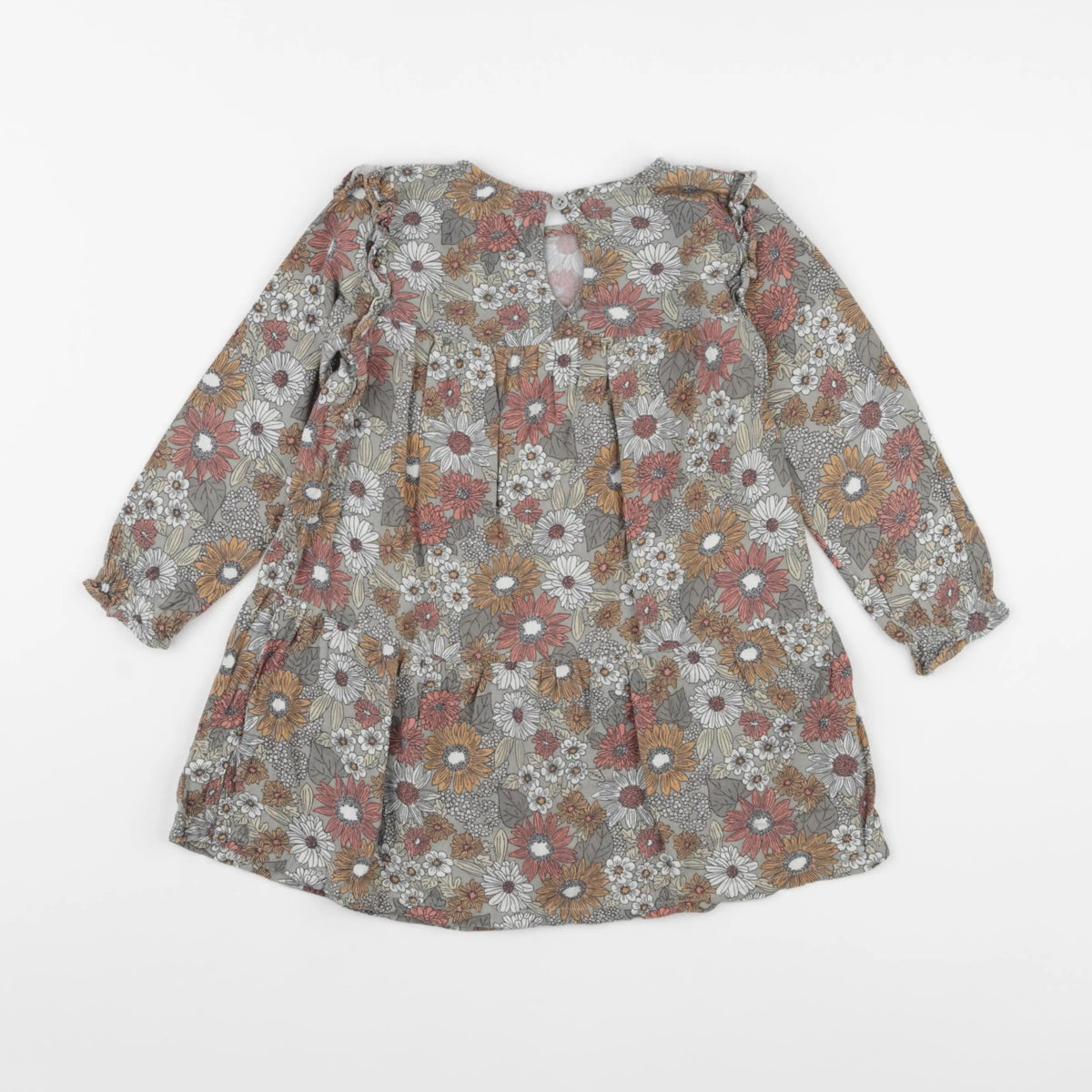 Vertbaudet - robe taupe - 3 ans