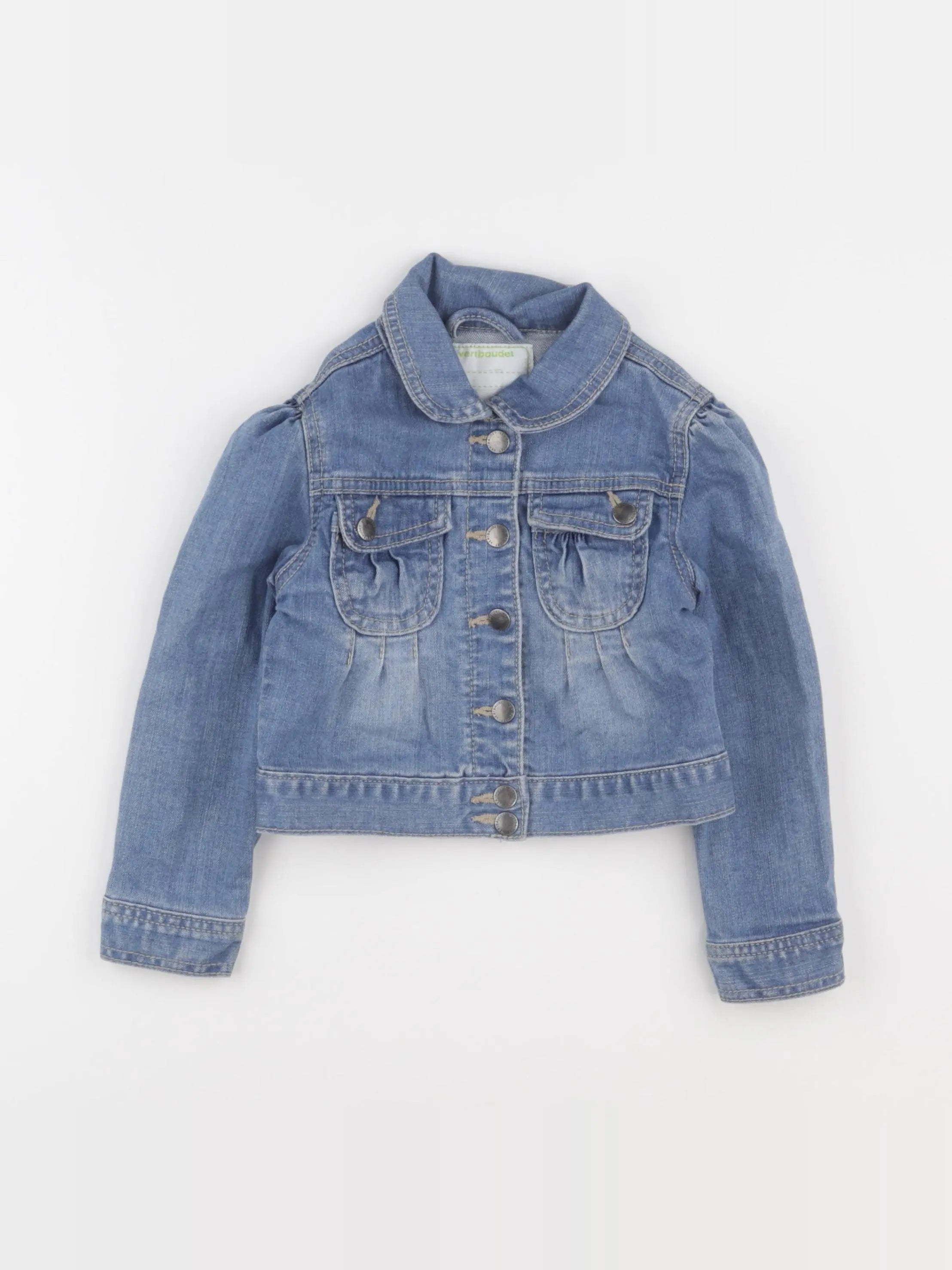 Vertbaudet - veste bleu - 4 ans