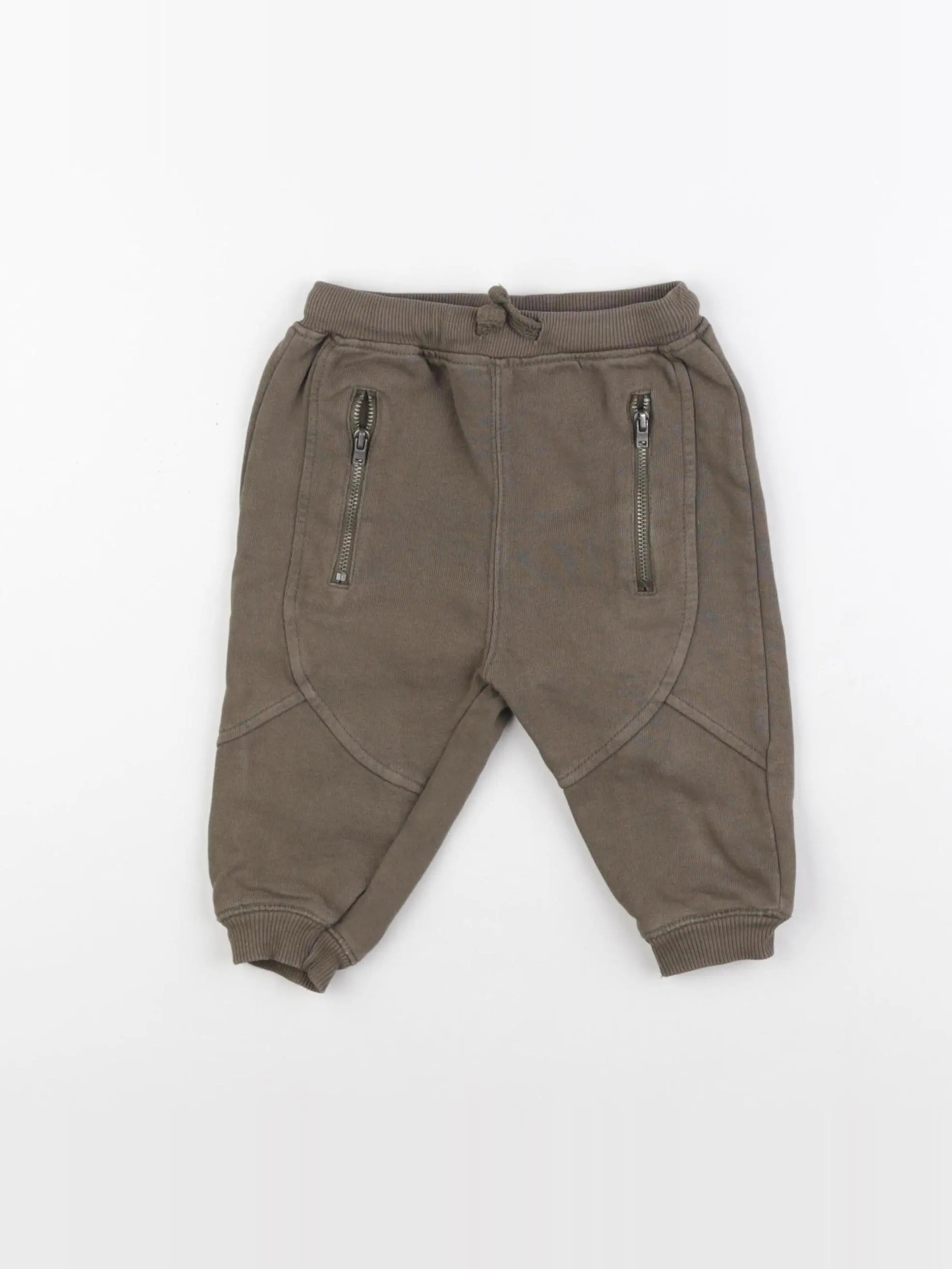 Zara - jogging vert - 9/12 mois