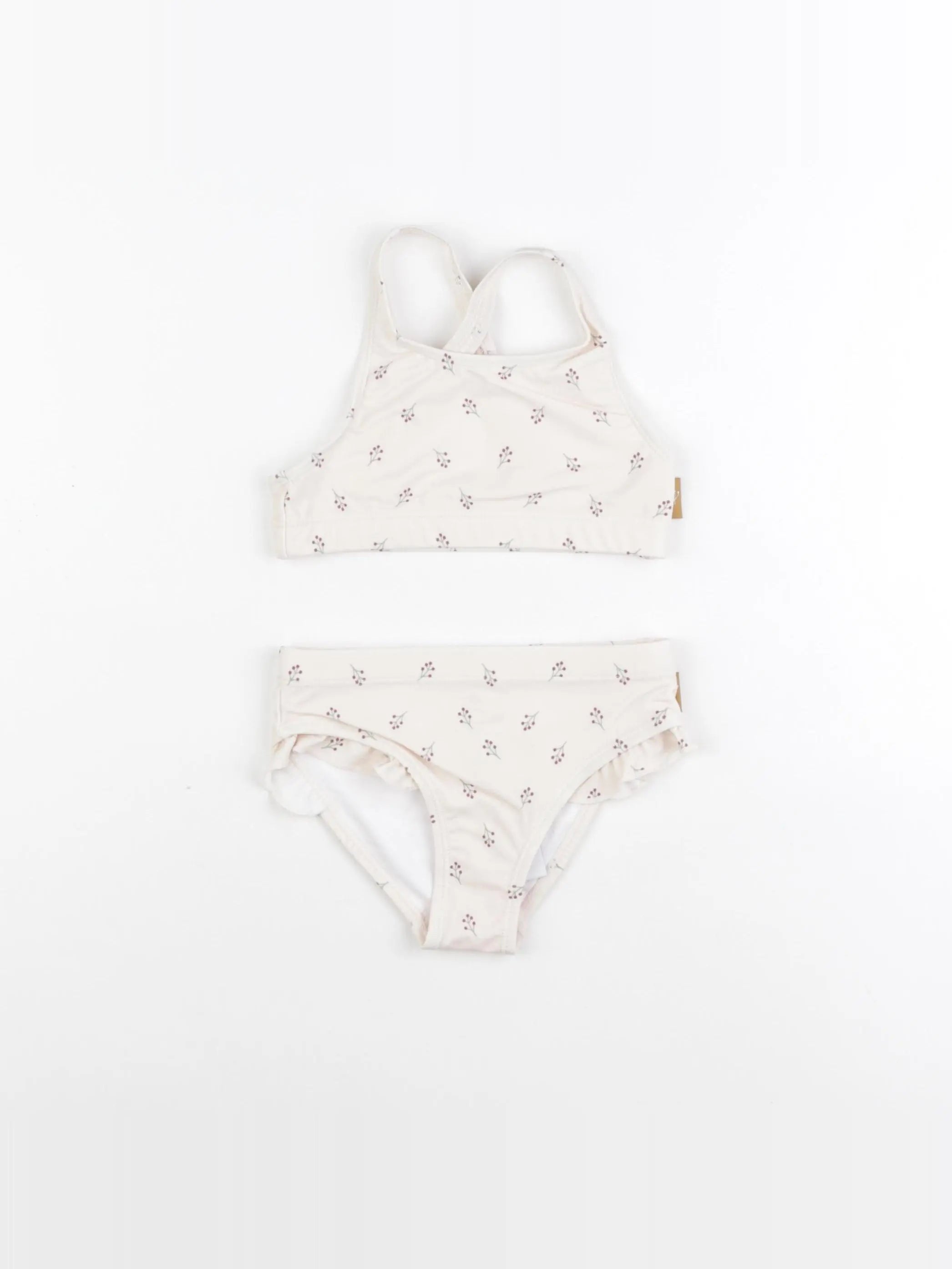 Maillot de bain 2 pièces BAIES rose