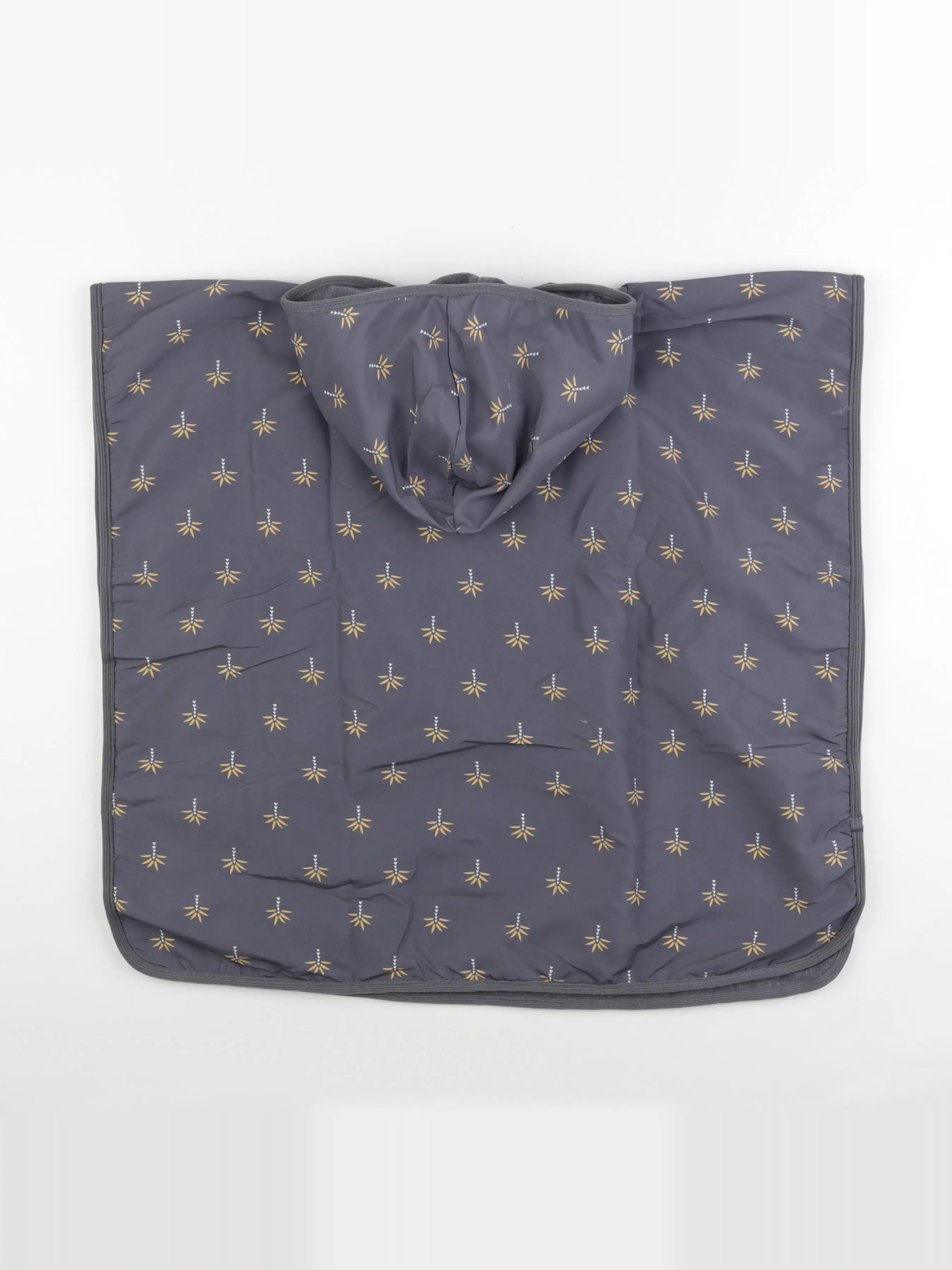 Poncho de bain PALMIER gris