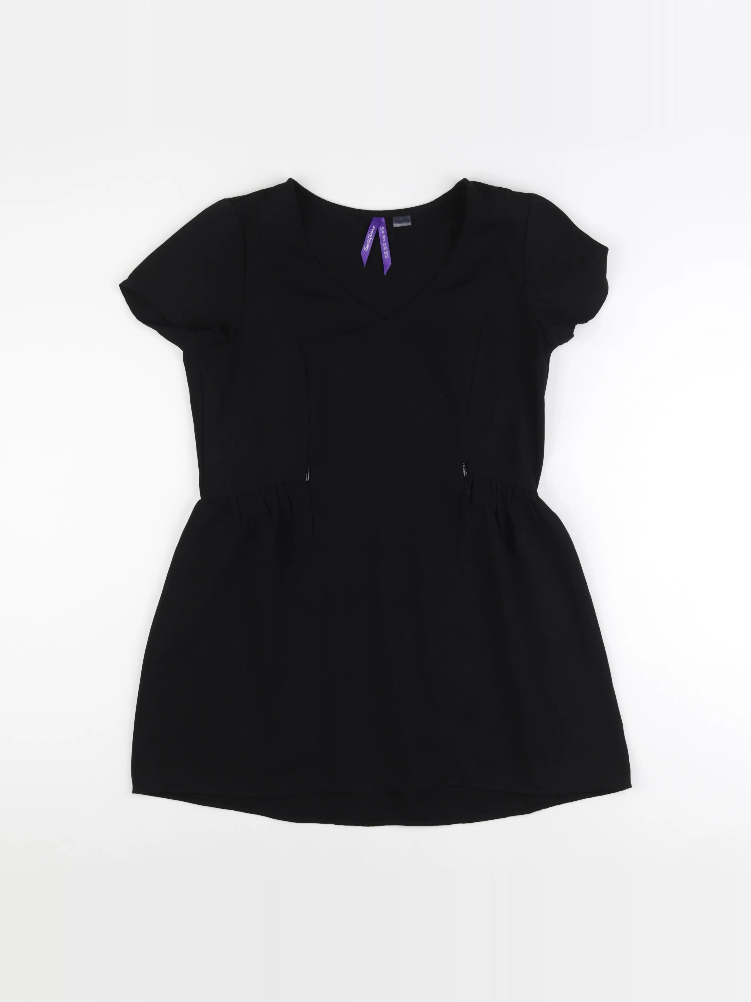Seraphine - robe grossesse noir - 36