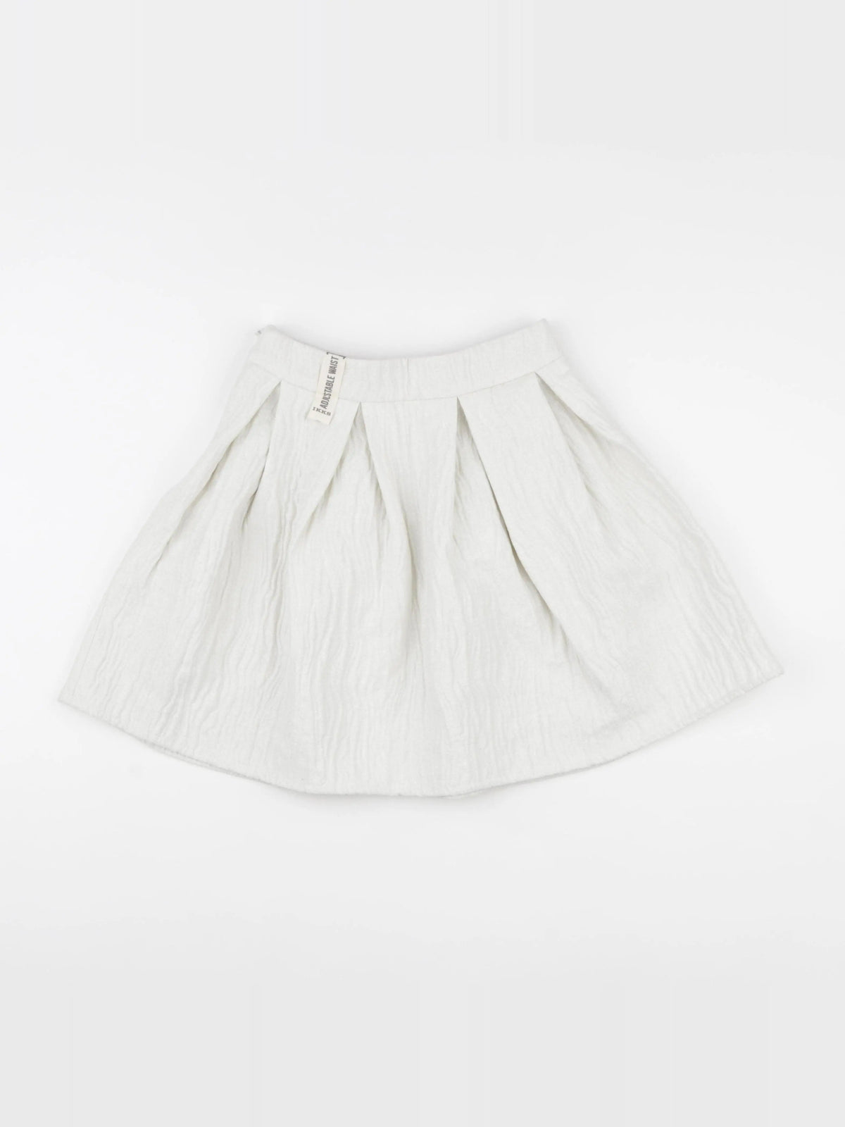 IKKS - jupe beige, argent - 8 ans