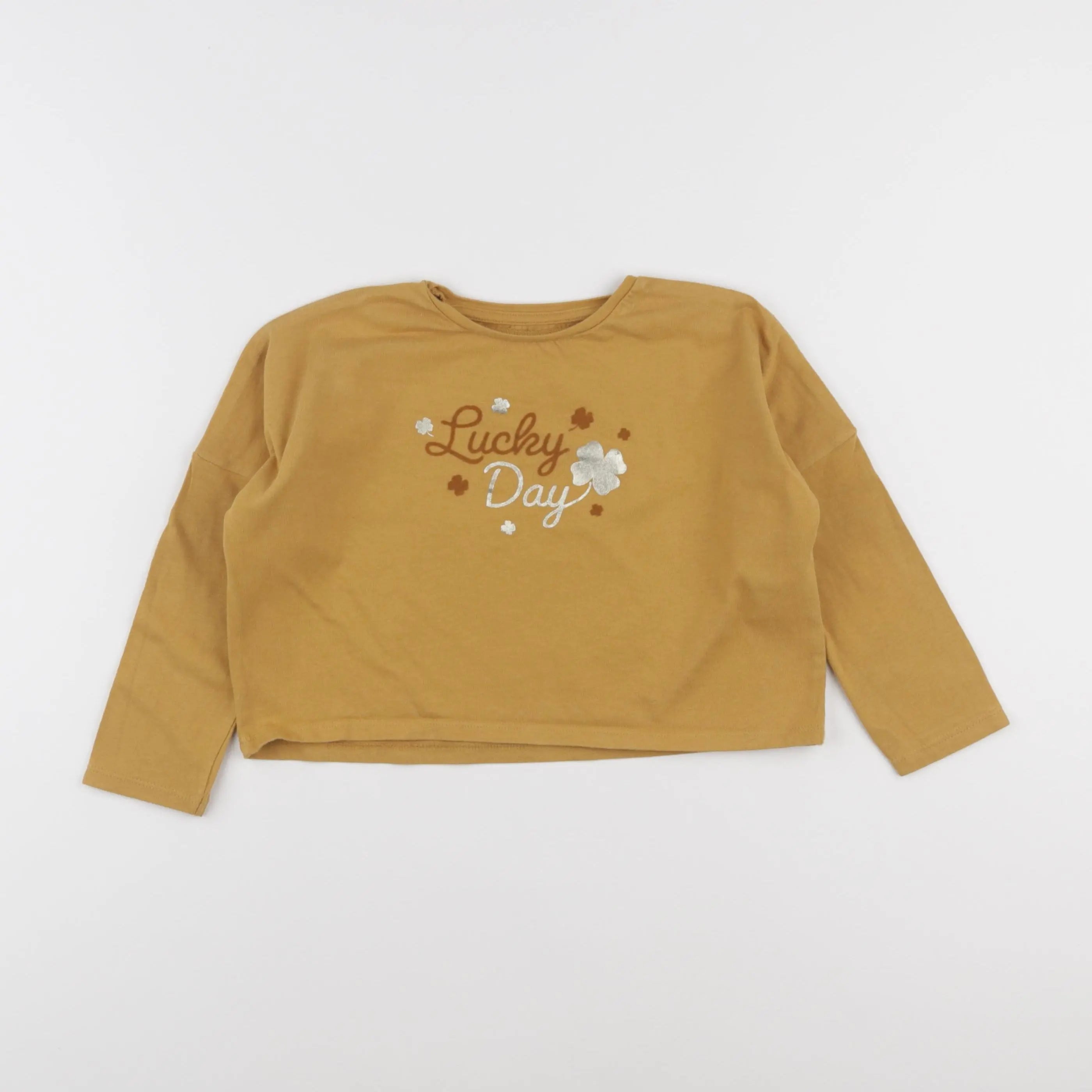 Vertbaudet - tee-shirt jaune - 3 ans