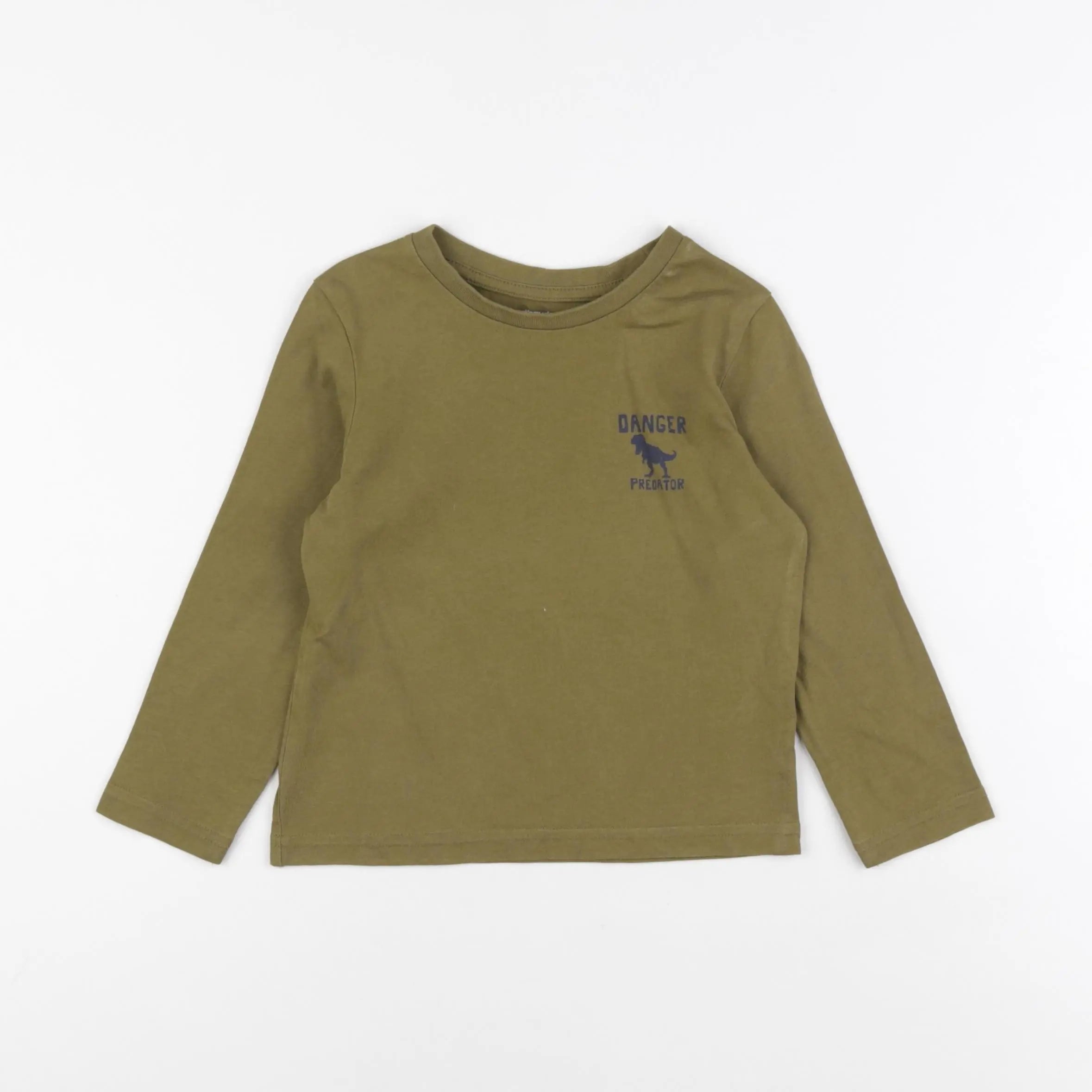 Vertbaudet - tee-shirt vert - 4 ans