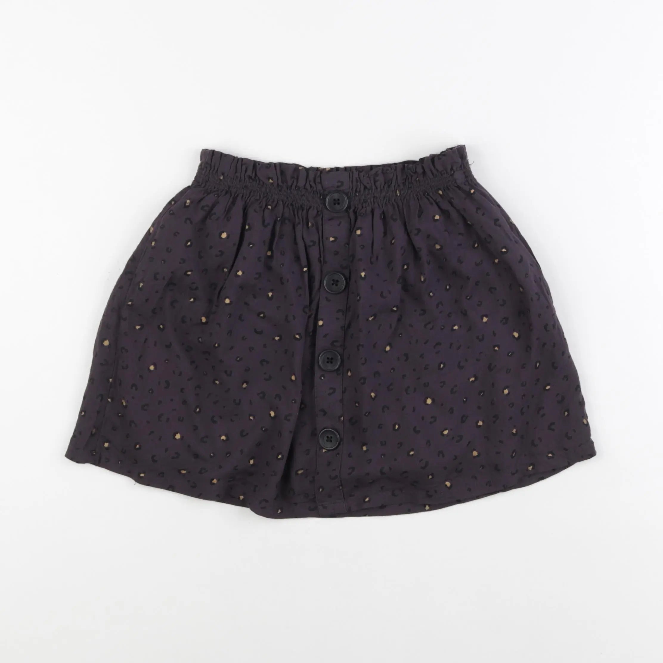 Vertbaudet - jupe gris - 7 ans