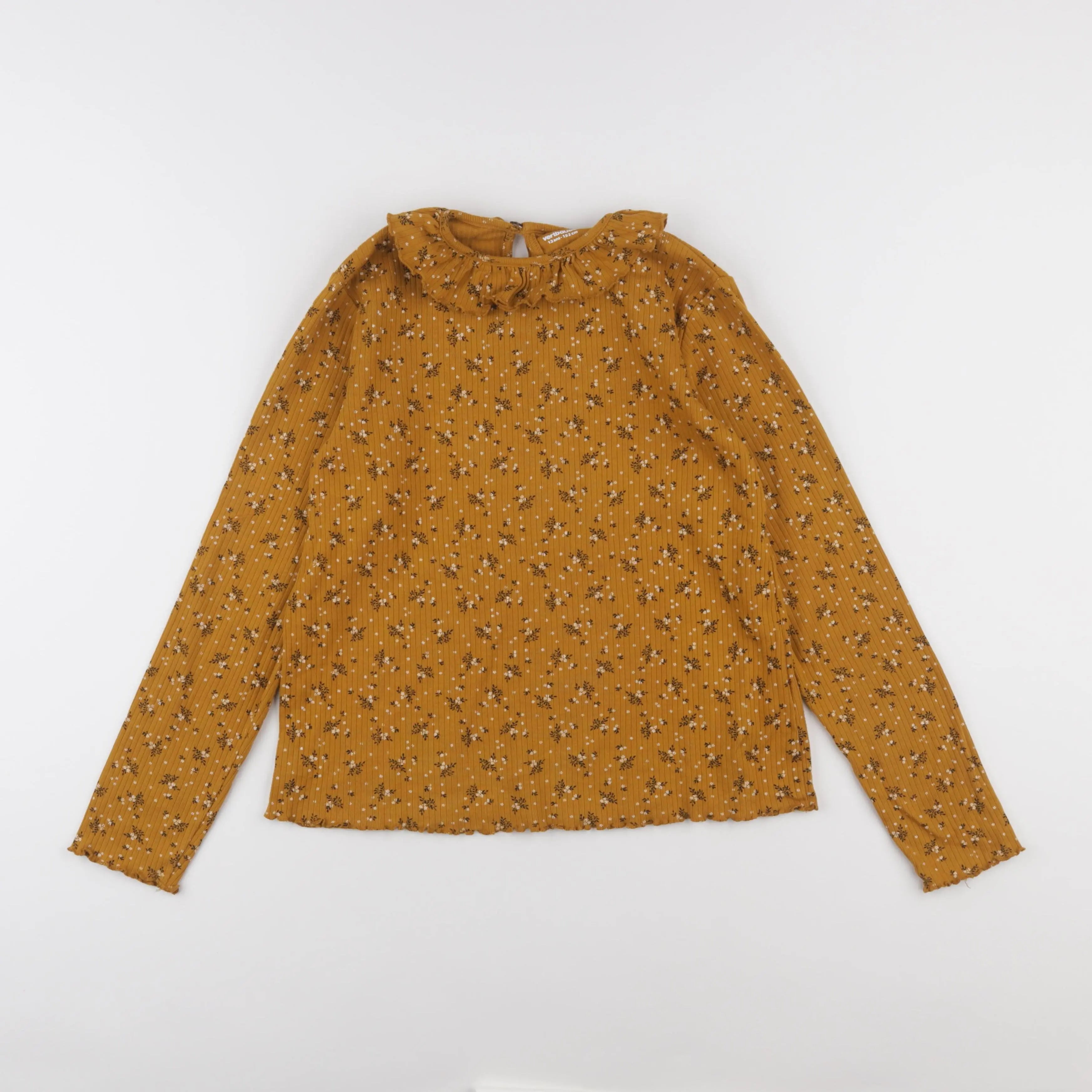 Vertbaudet - tee-shirt jaune - 12 ans