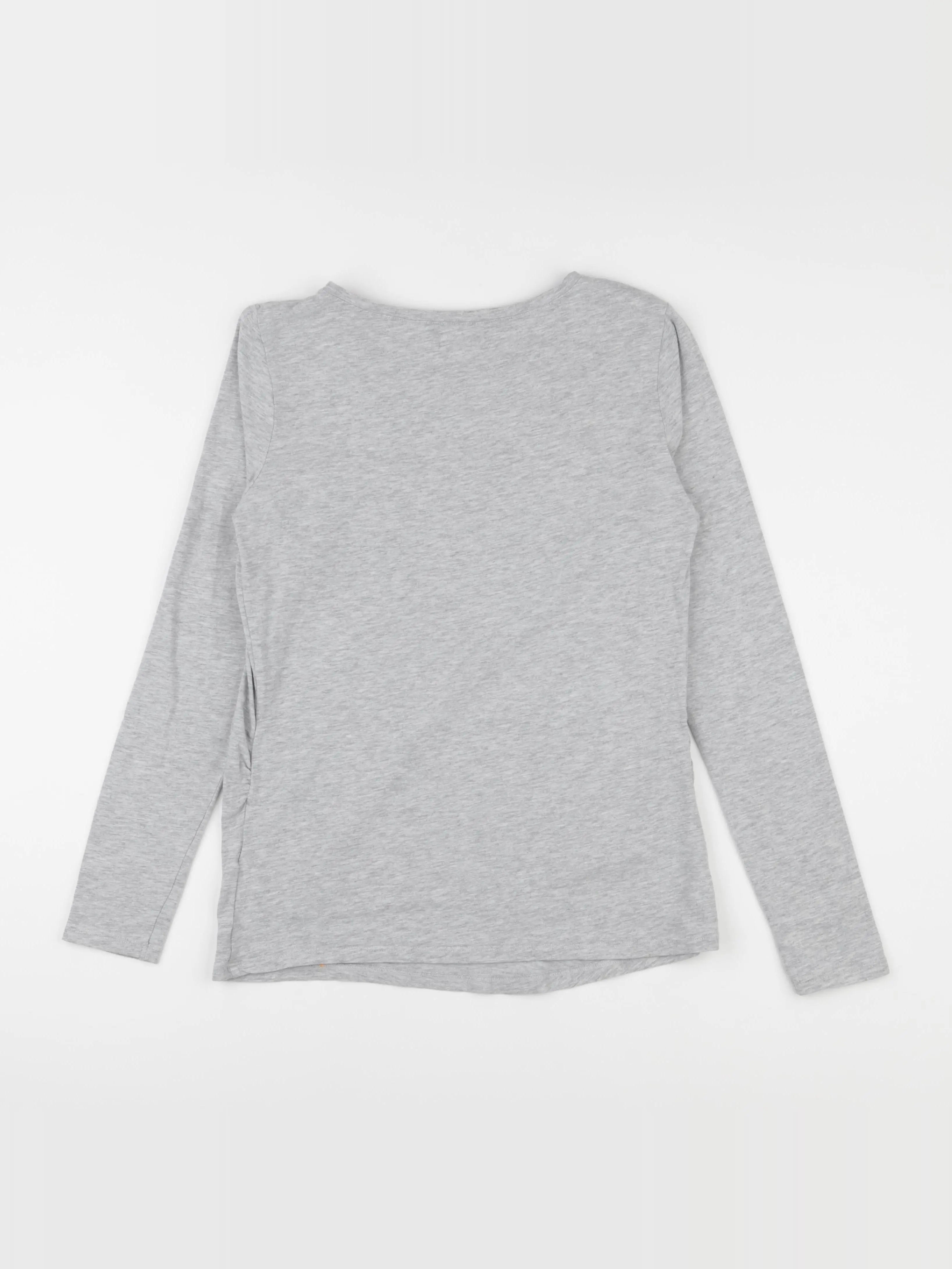 Vertbaudet - tee-shirt grossesse gris - 38 à 40