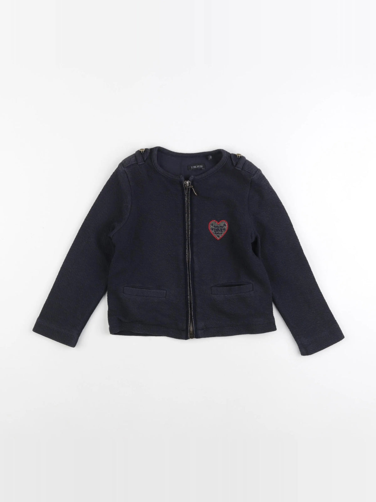 IKKS - veste noir - 4 ans