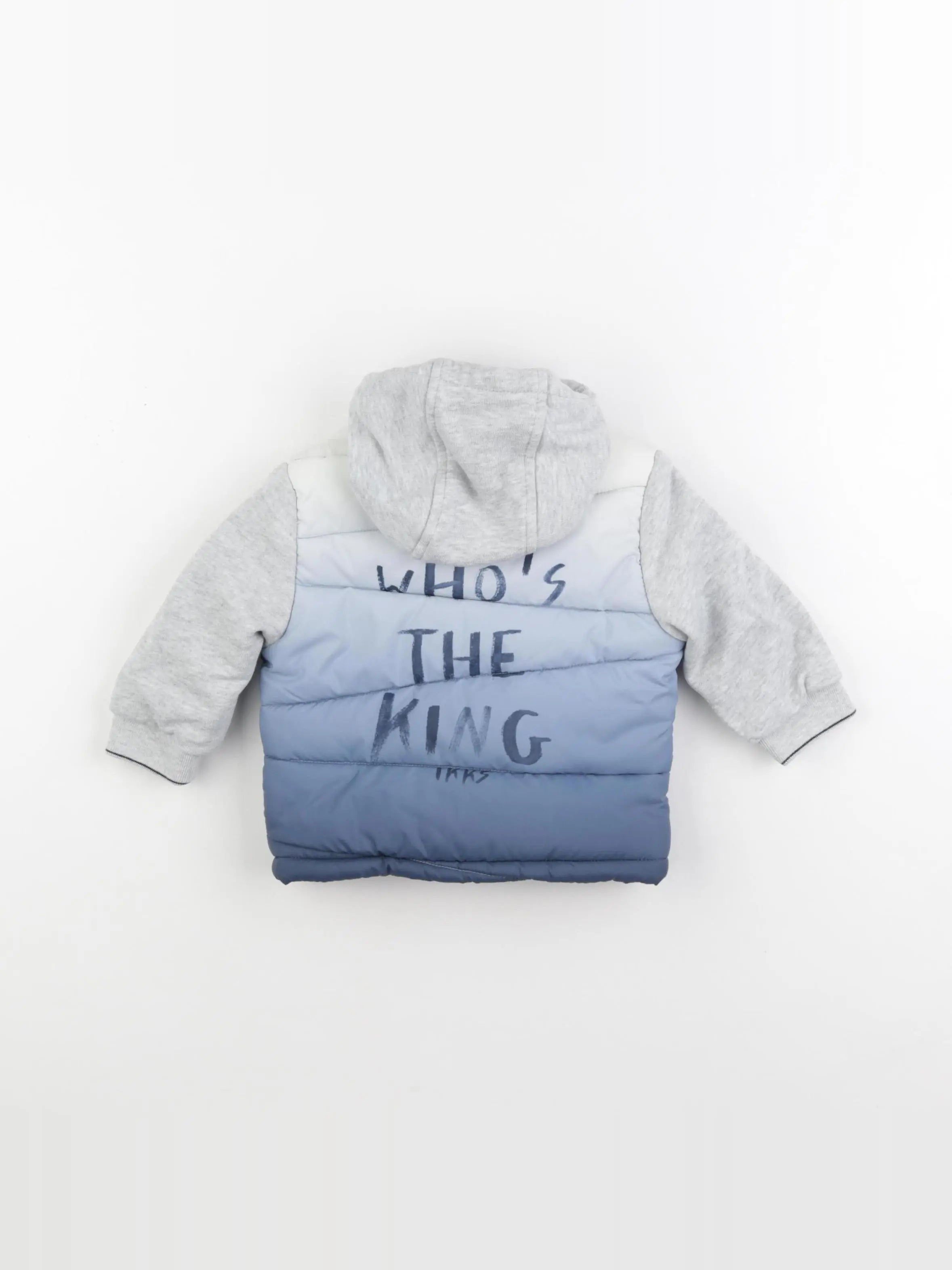 IKKS - doudoune bleu - 6 mois