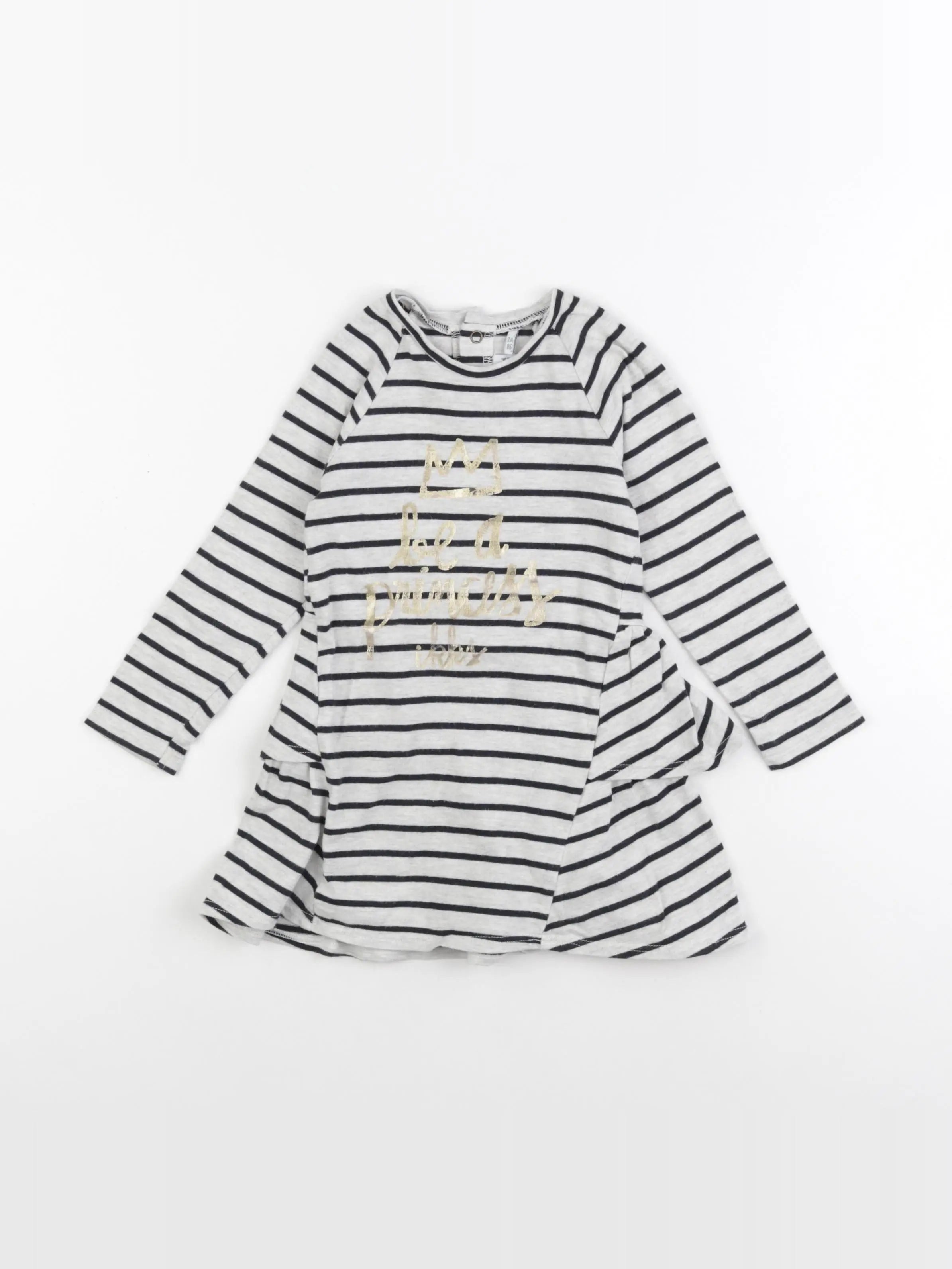IKKS - robe bleu - 2 ans