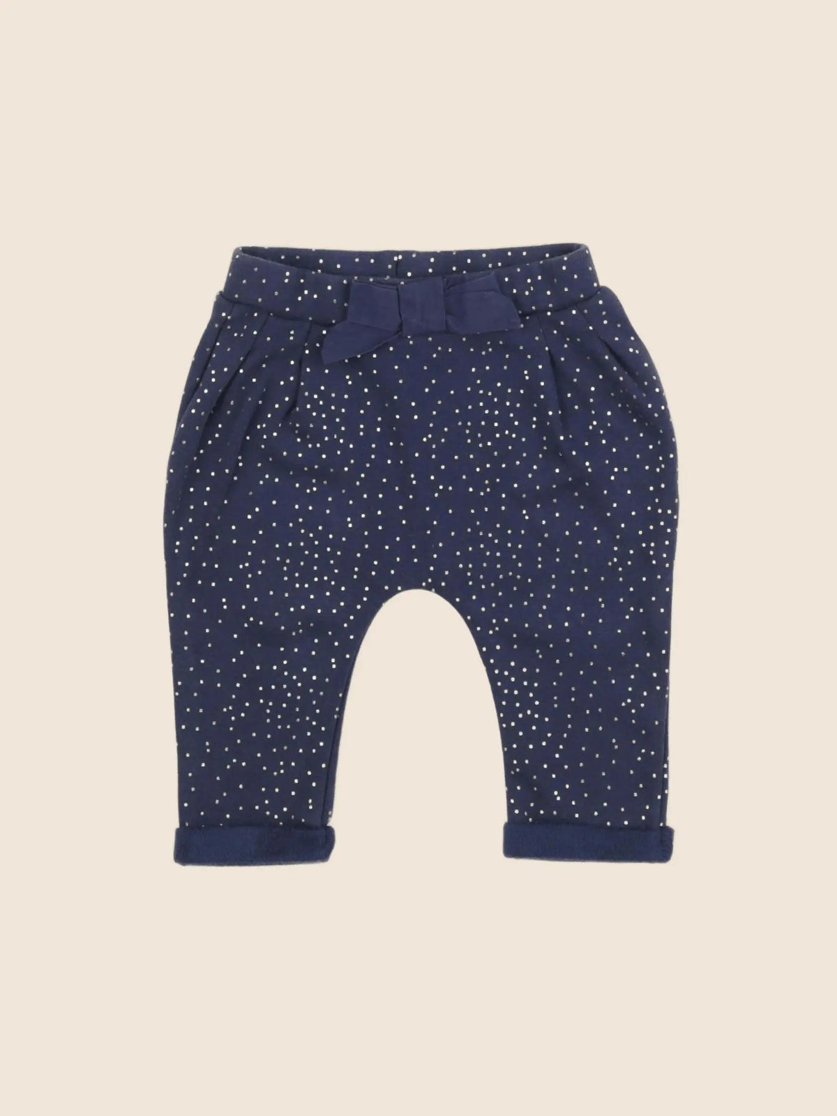 Boutchou - sarouel bleu, or - 6 mois