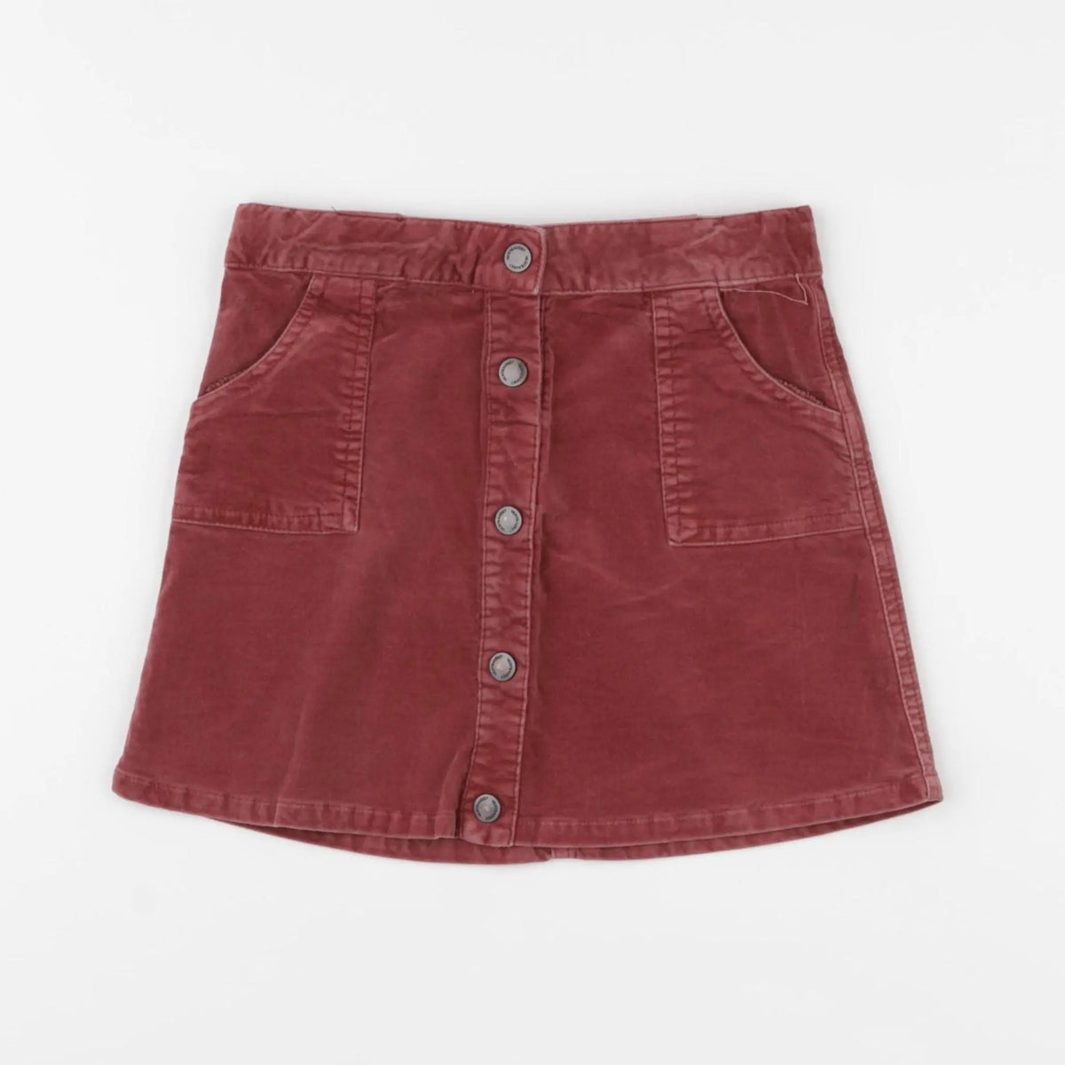 Vertbaudet - jupe rouge - 8 ans