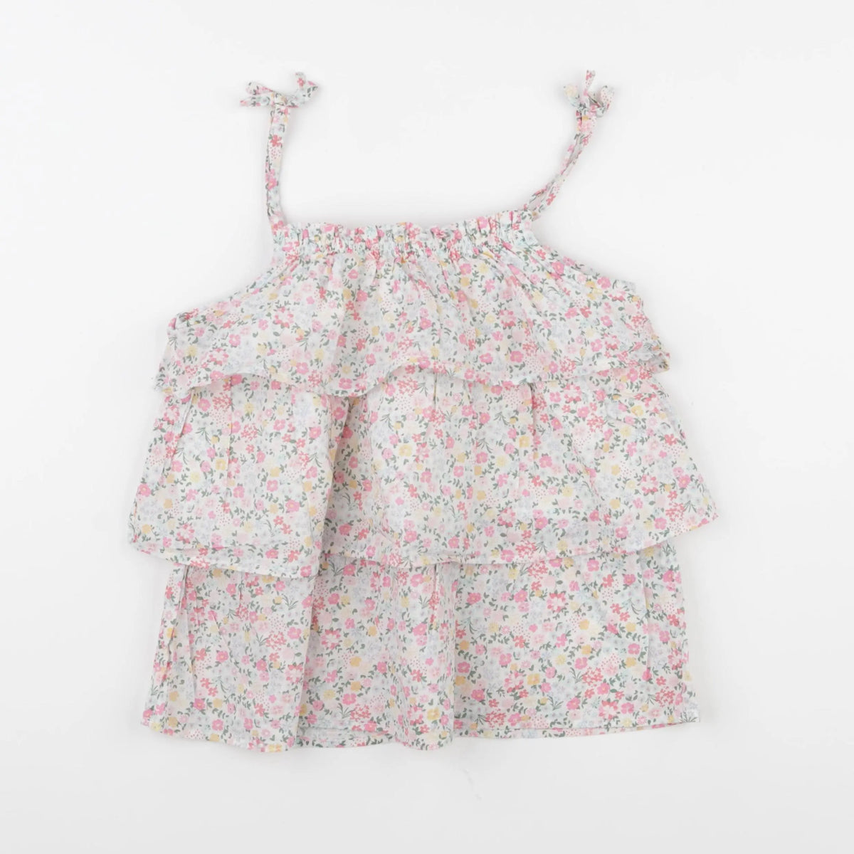 Vertbaudet - blouse multicolore - 10 ans