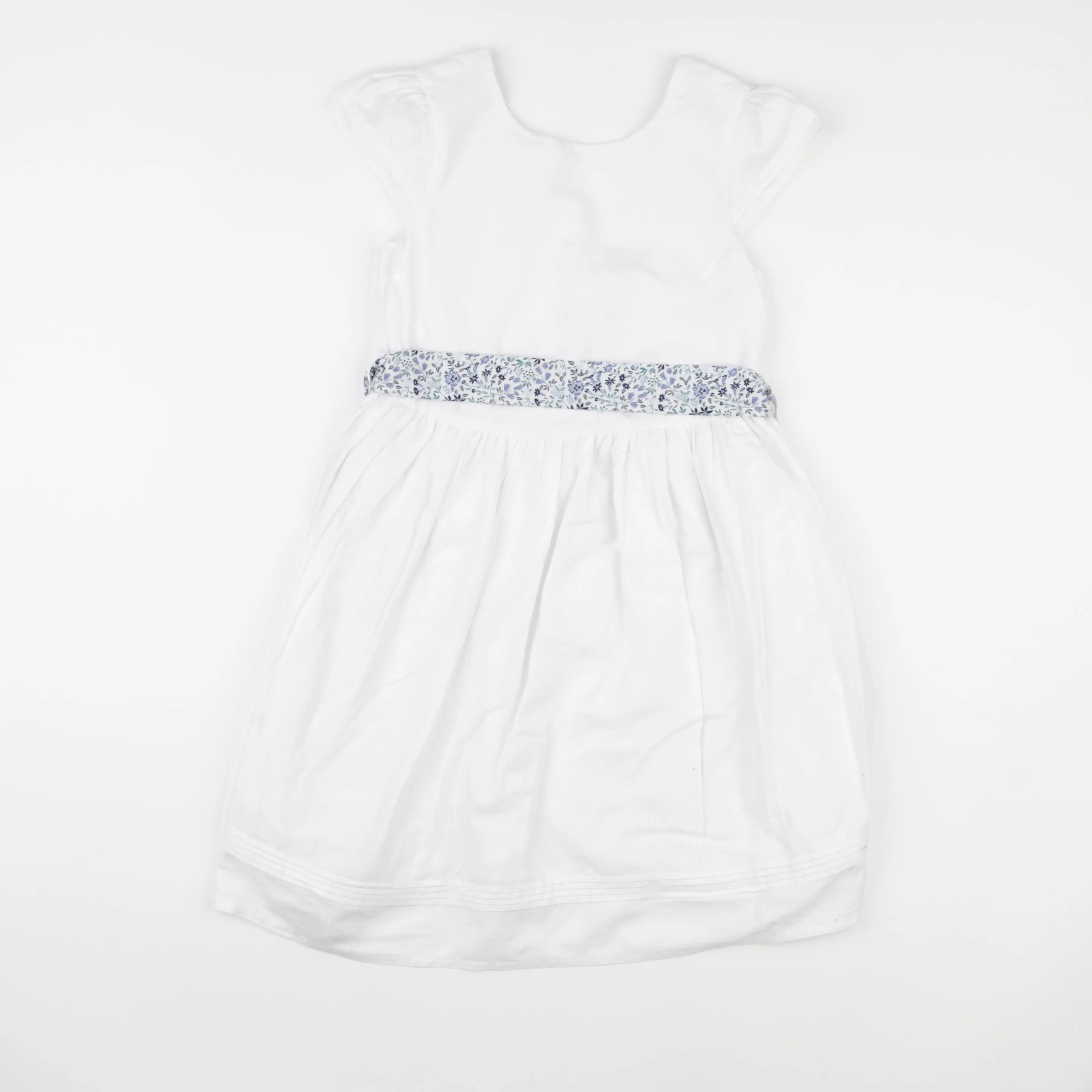 Vertbaudet - robe blanc - 10 ans