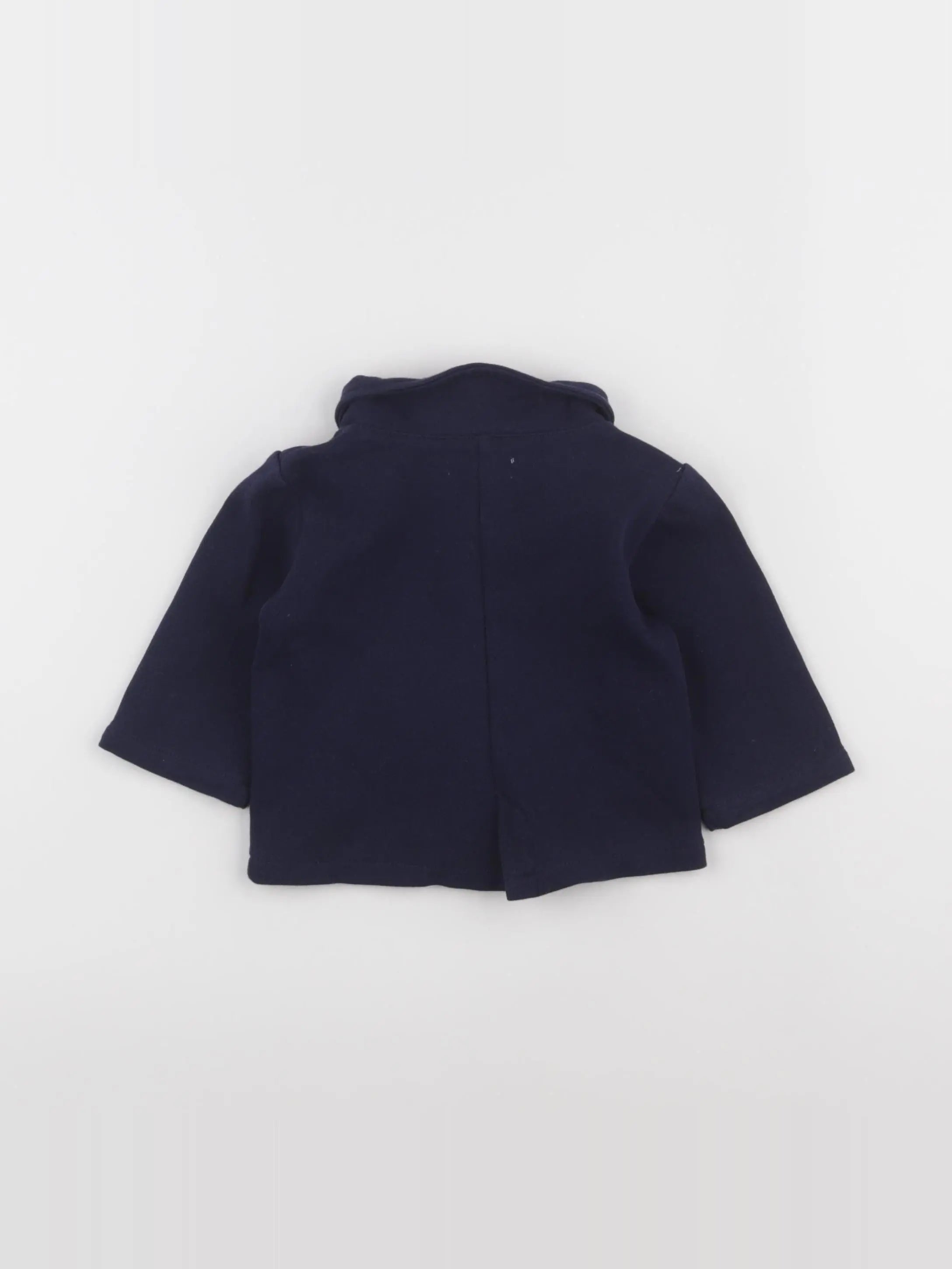 Vertbaudet - veste bleu - 6 mois