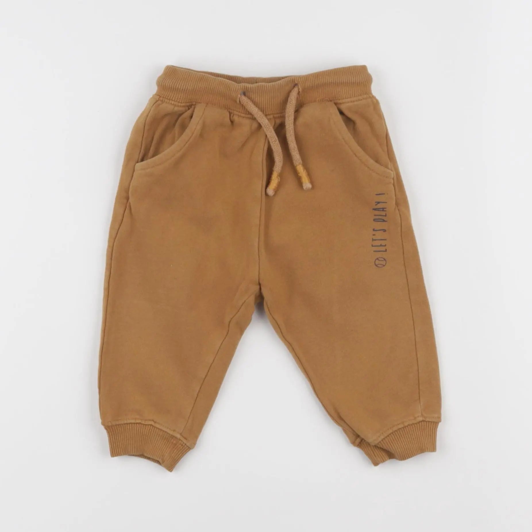Vertbaudet - jogging marron - 9 mois