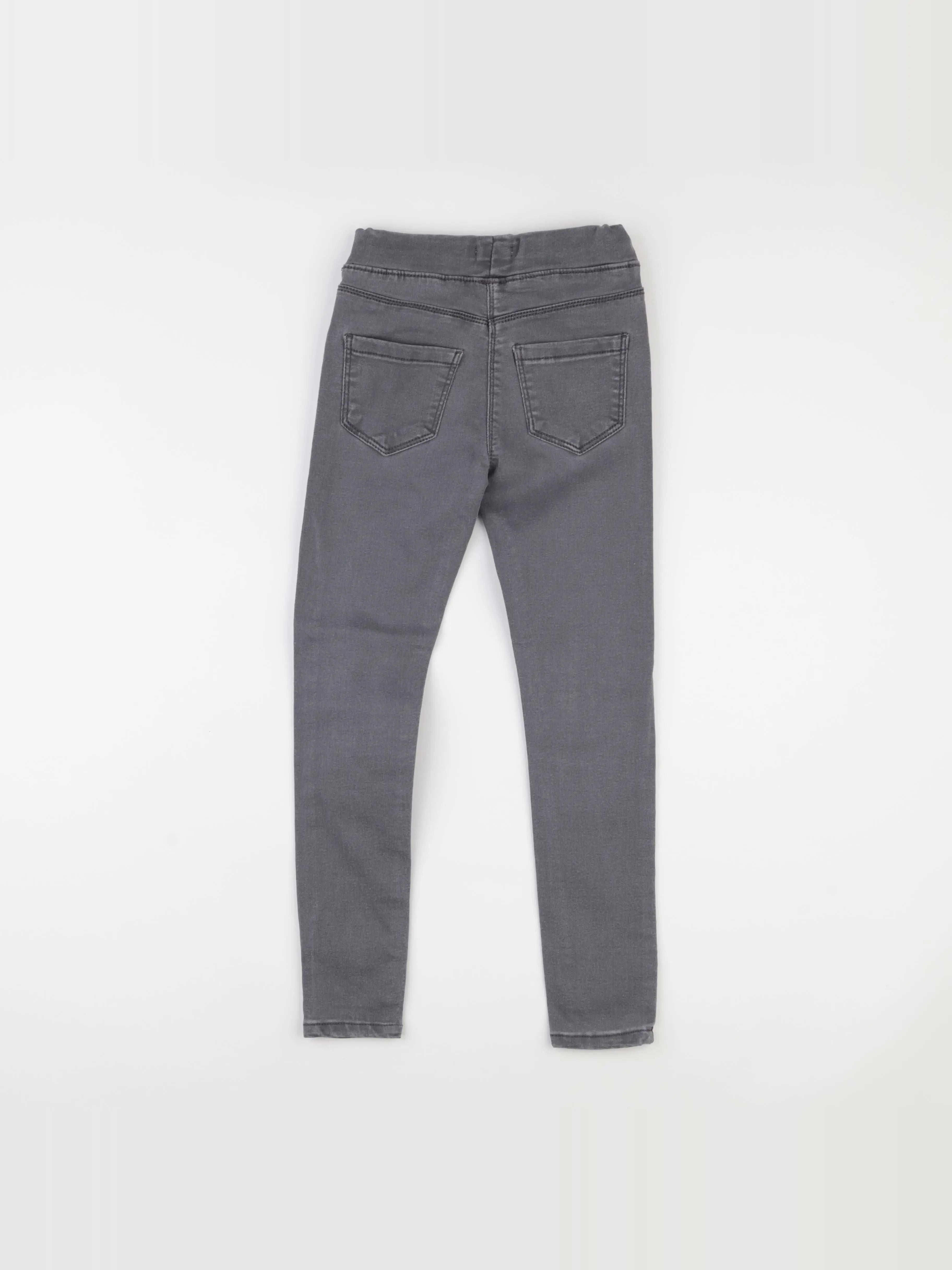 Vertbaudet - jegging gris - 9 ans
