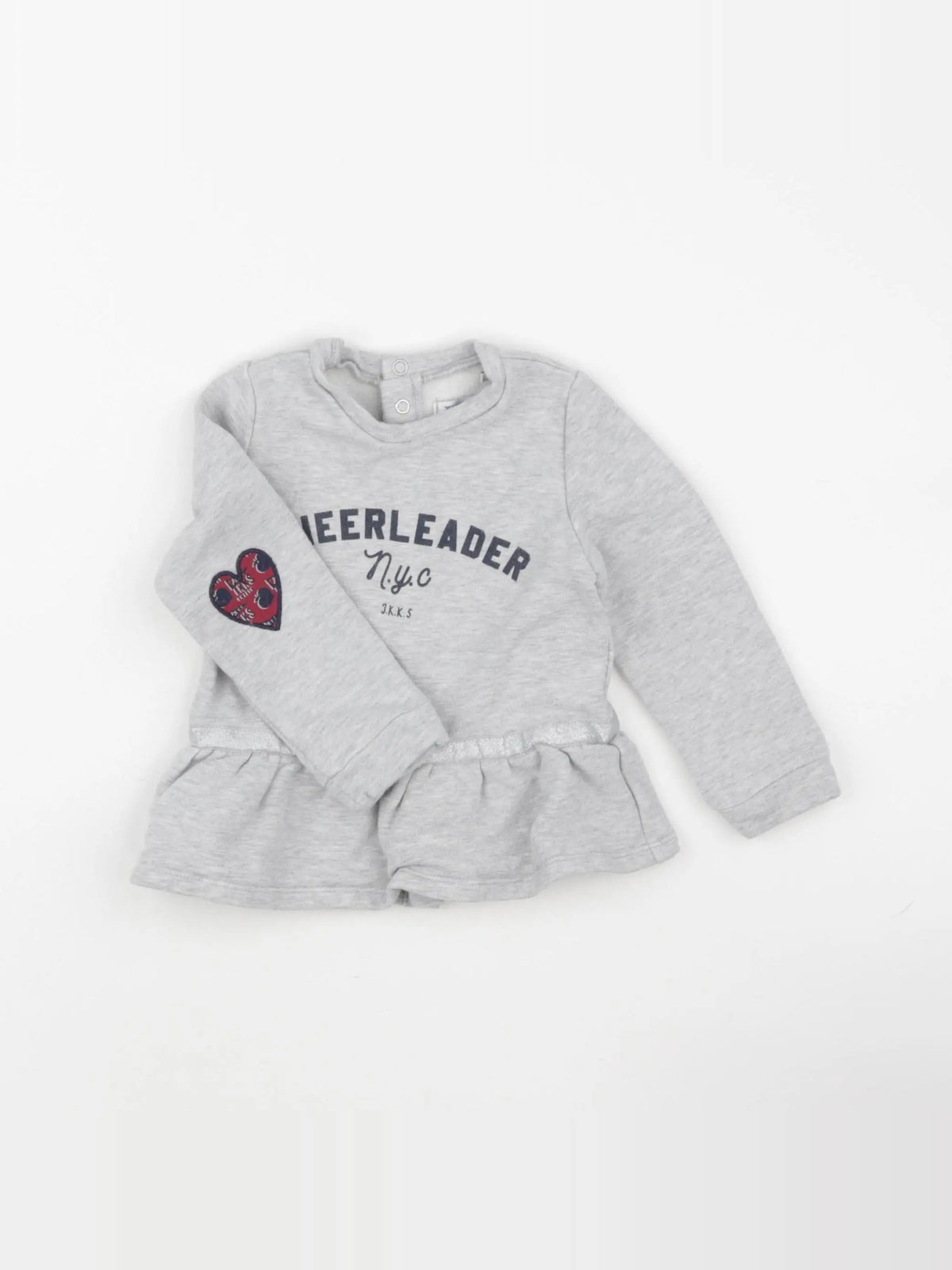 IKKS - sweat gris - 18 mois