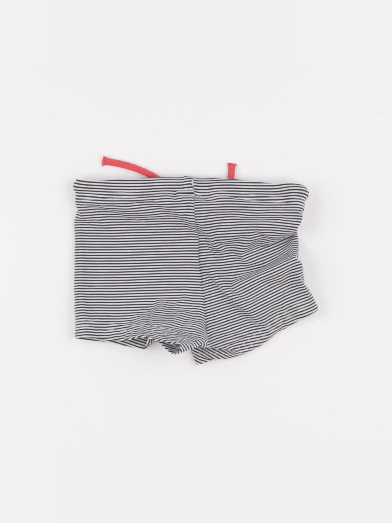 Petit Bateau - maillot de bain bleu, blanc - 12 mois